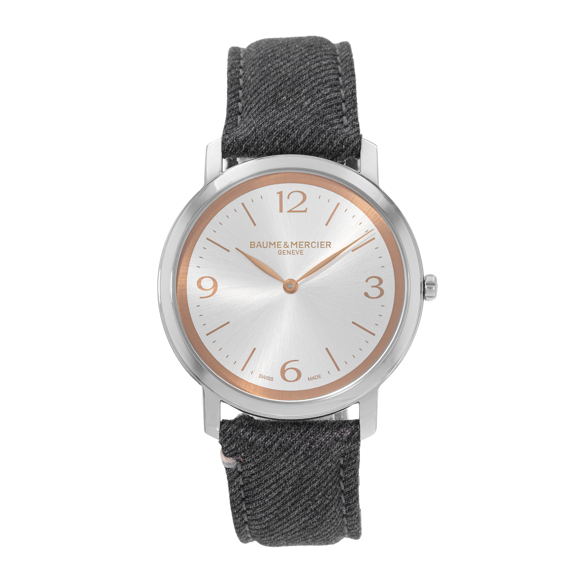 Baume & Mercier Classima M0A10703 39mm Silver Steel Mens Watch Box Card 2026 thumbnail 2