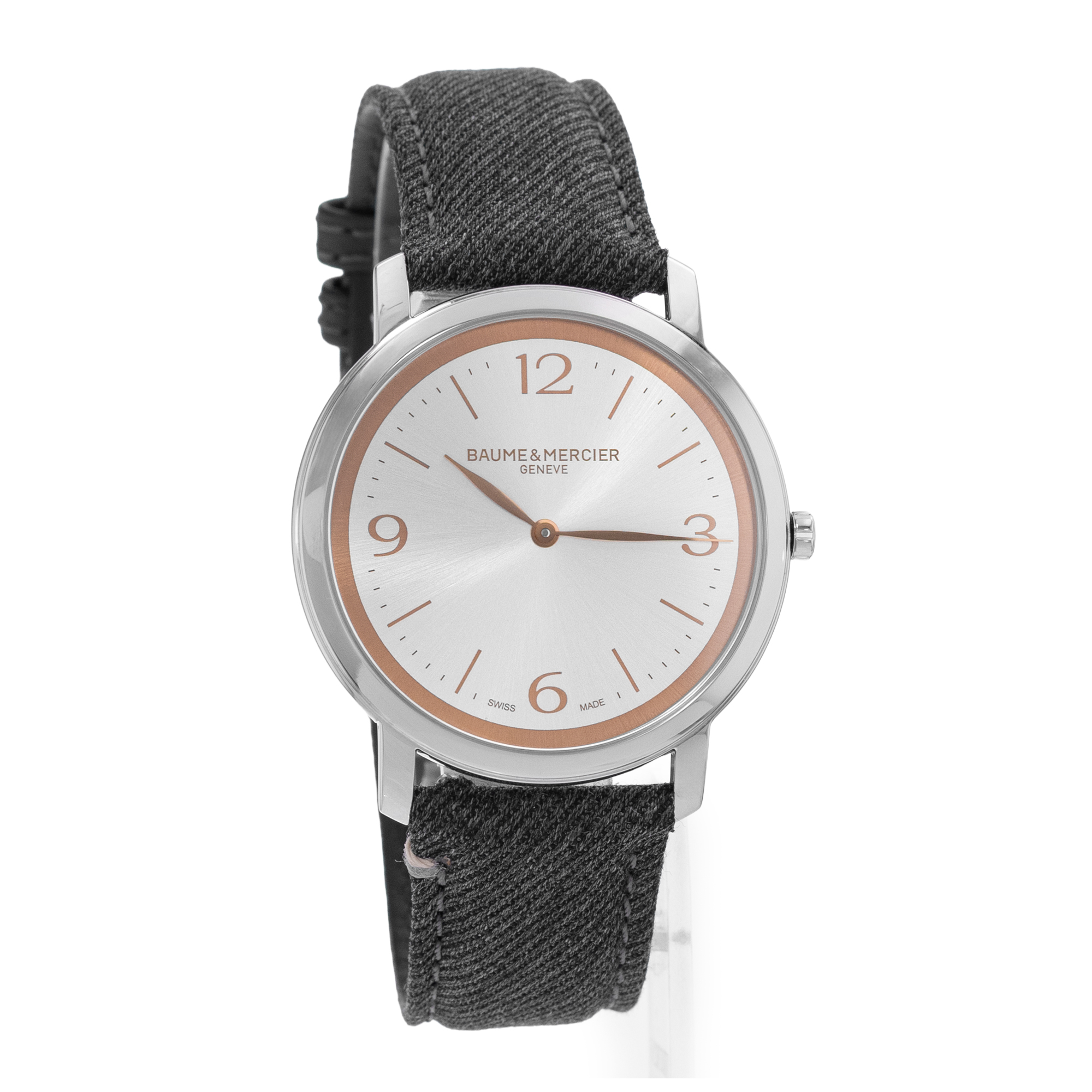 Baume & Mercier Classima M0A10703 39mm Silver Steel Mens Watch Box Card 2026 thumbnail 7