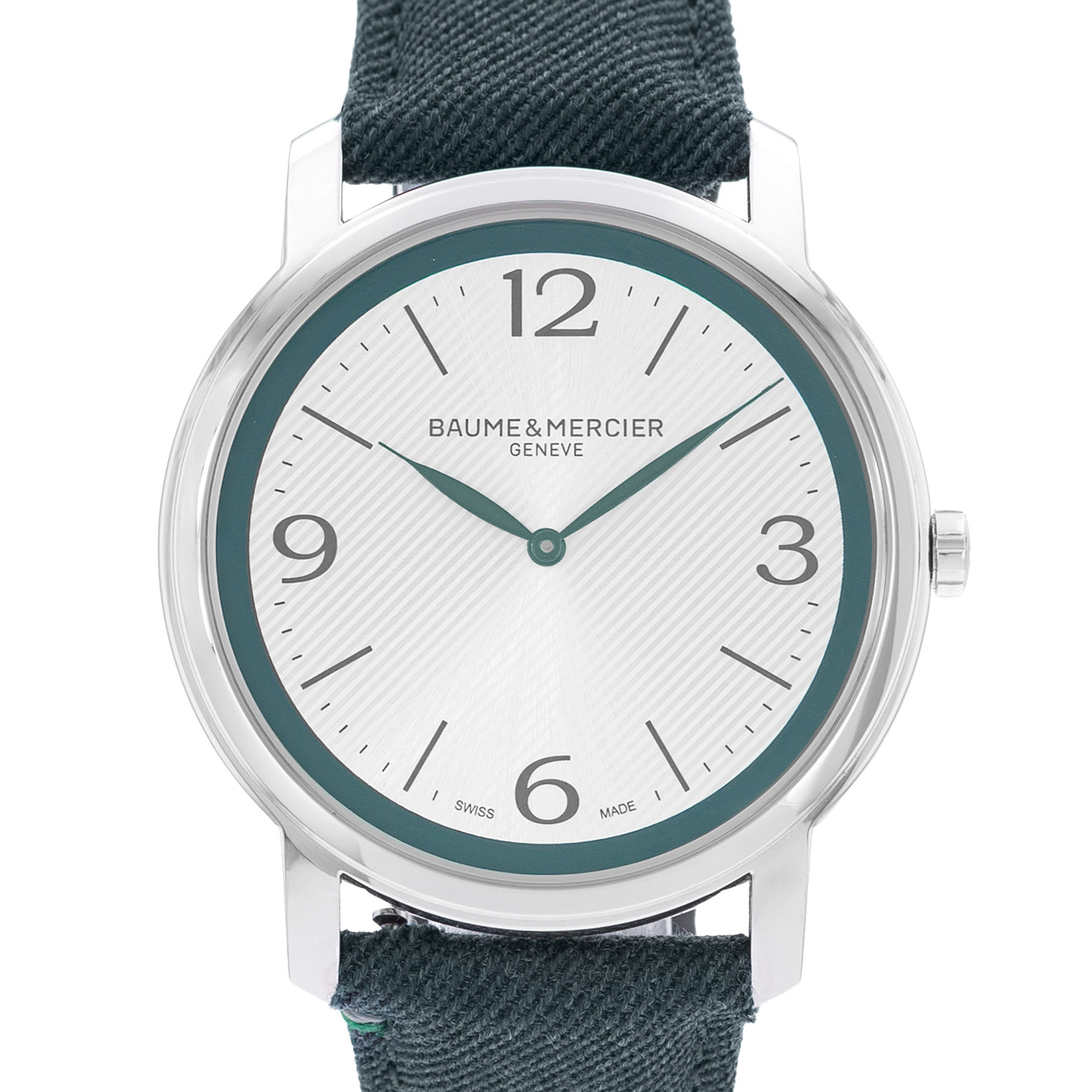 Baume & Mercier Classima M0A10705 42mm Silver Dial Steel Mens Watch Box Card thumbnail 1