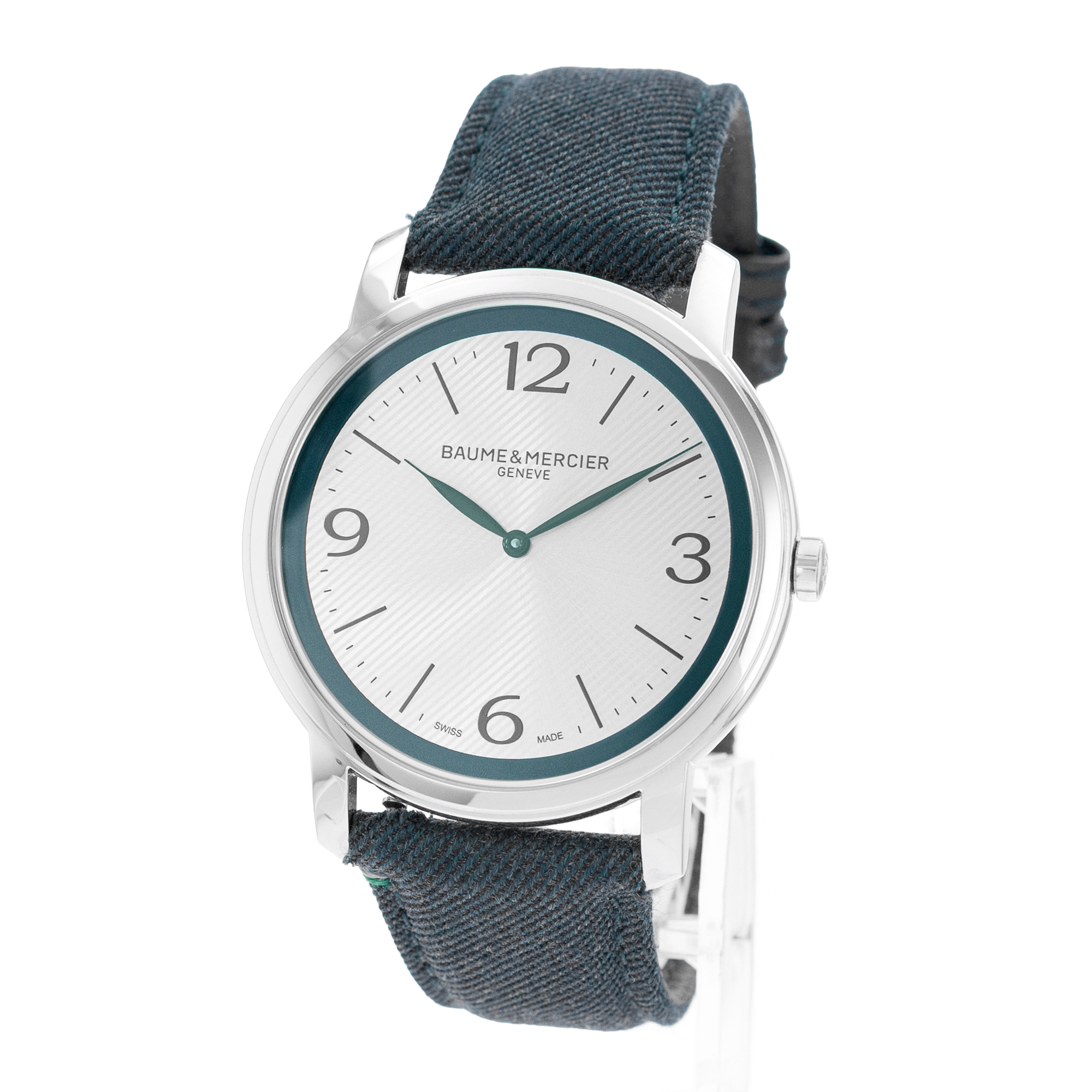Baume & Mercier Classima M0A10705 42mm Silver Dial Steel Mens Watch Box Card thumbnail 4