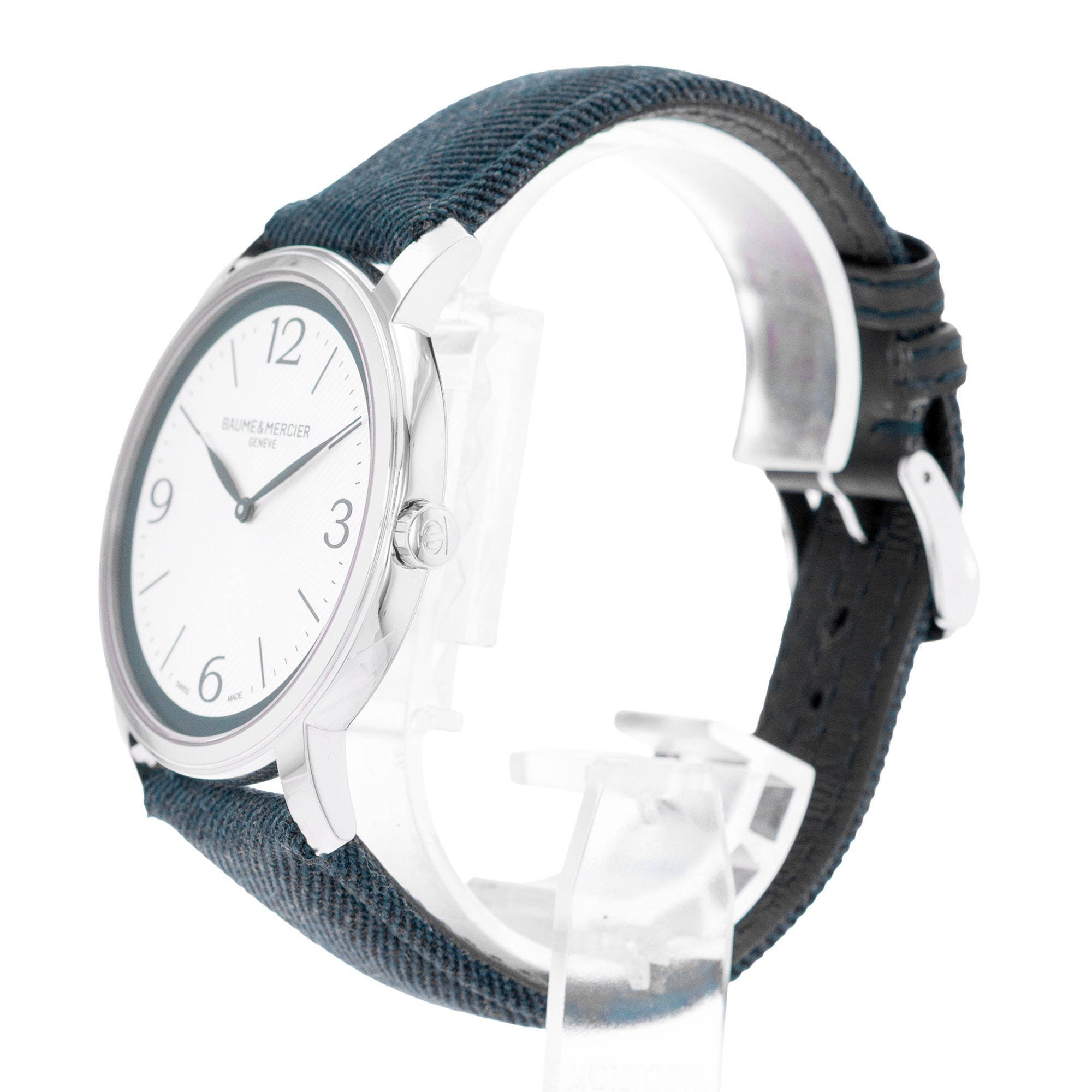 Baume & Mercier Classima M0A10705 42mm Silver Dial Steel Mens Watch Box Card thumbnail 5