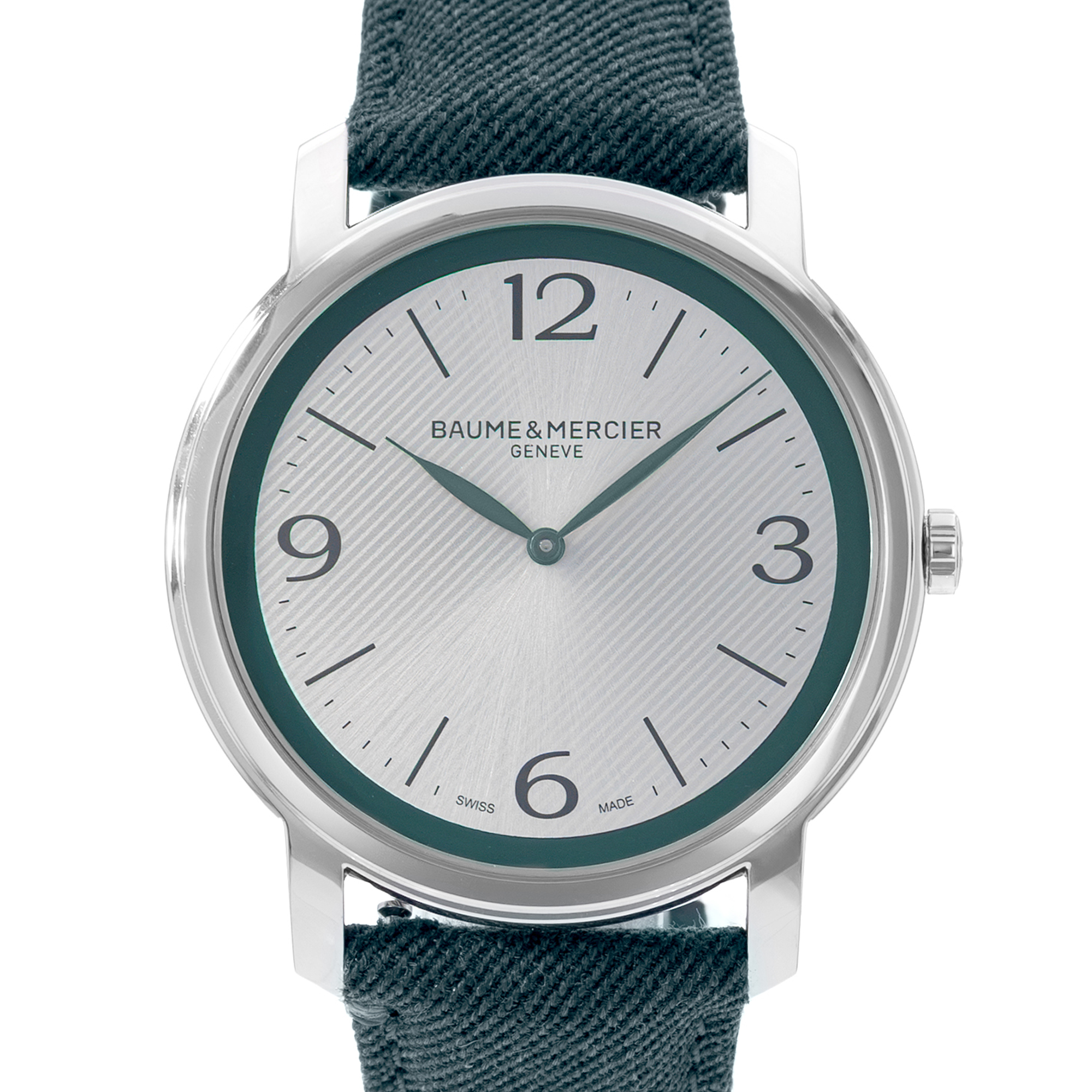 Baume & Mercier Classima M0A10705 42mm Silver Dial Steel Mens Watch Box Card thumbnail 1
