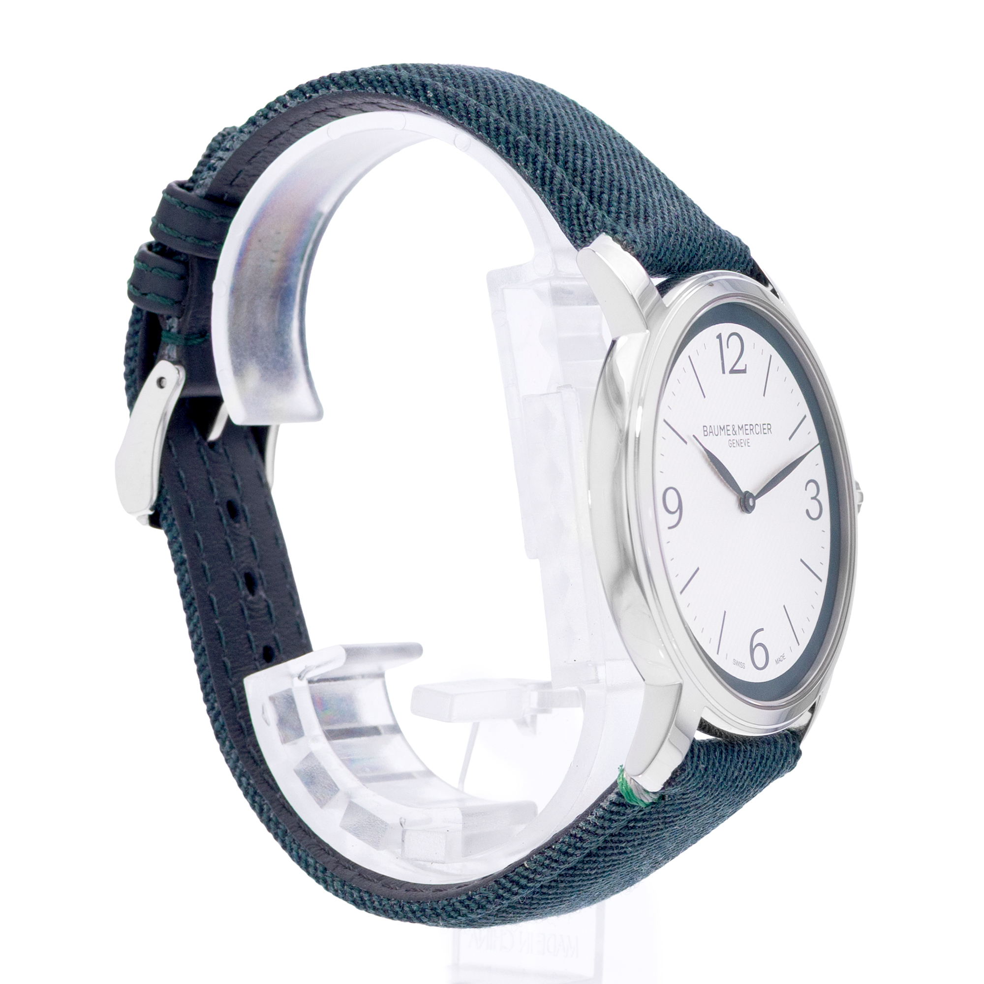Baume & Mercier Classima M0A10705 42mm Silver Dial Steel Mens Watch Box Card thumbnail 6