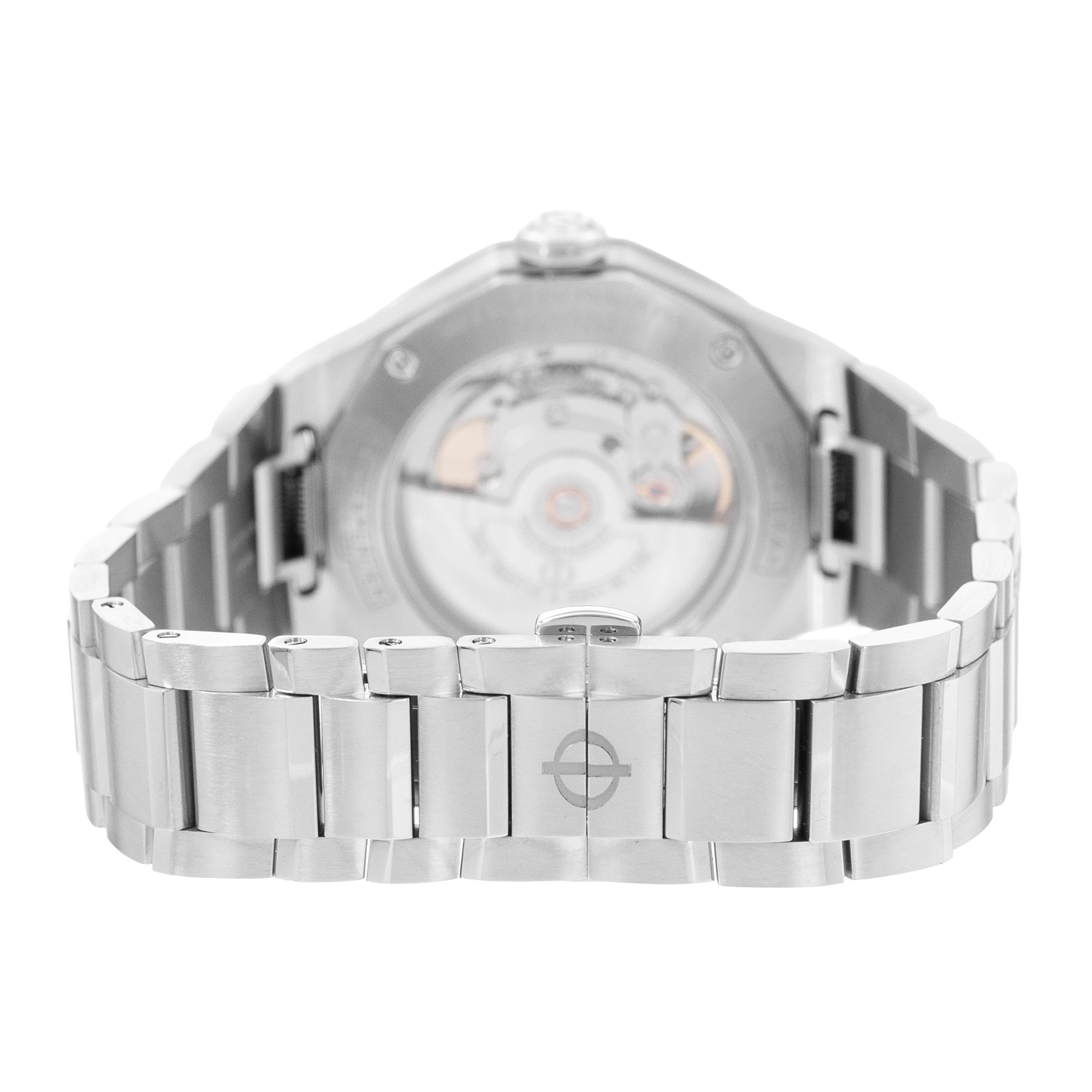 Baume & Mercier Riviera M0A10661 36mm Grey Roman Dial Steel Mens Watch Box Card thumbnail 8