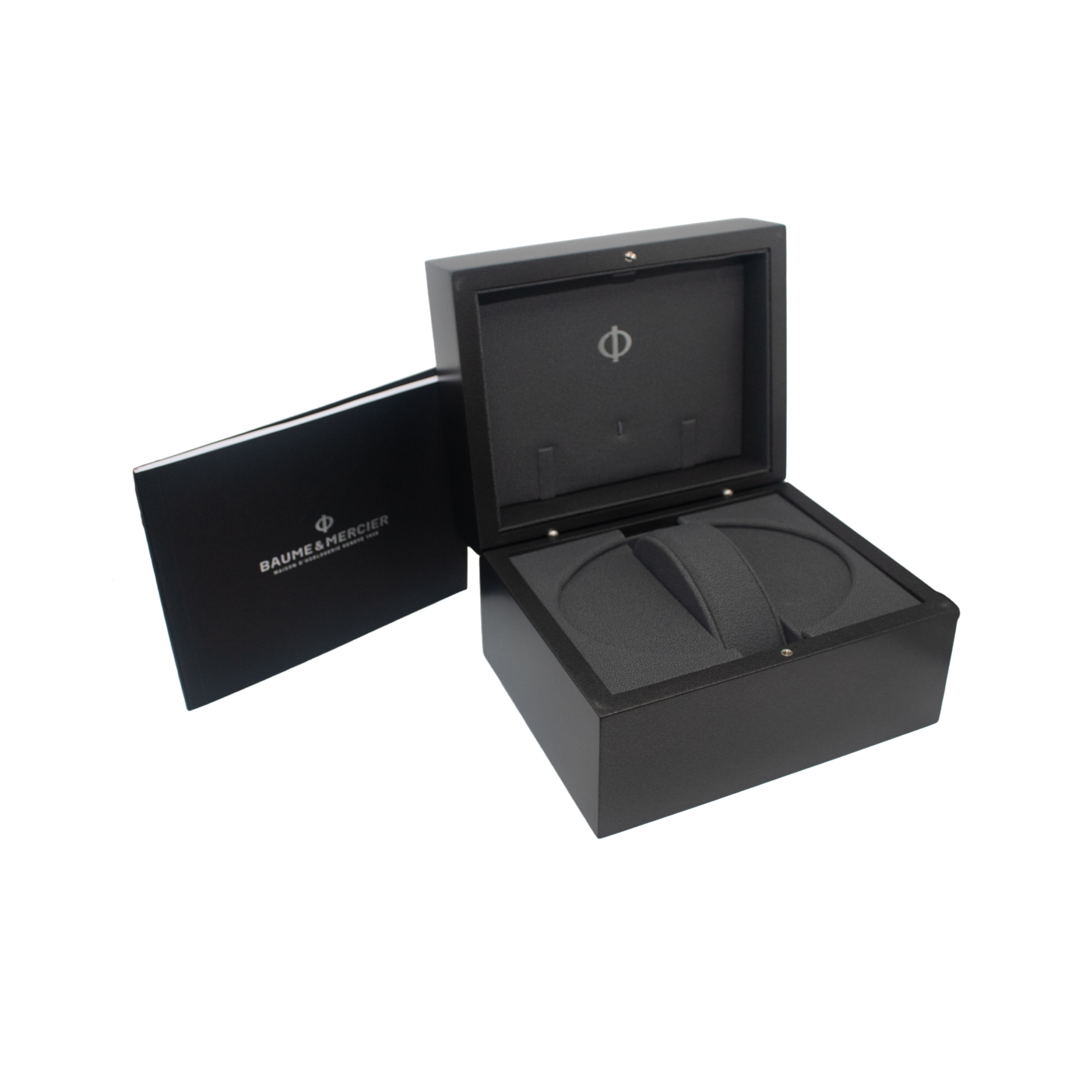Baume & Mercier Riviera M0A10662 36mm MOP Dial Steel Mens Watch Box Card 2026 thumbnail 11