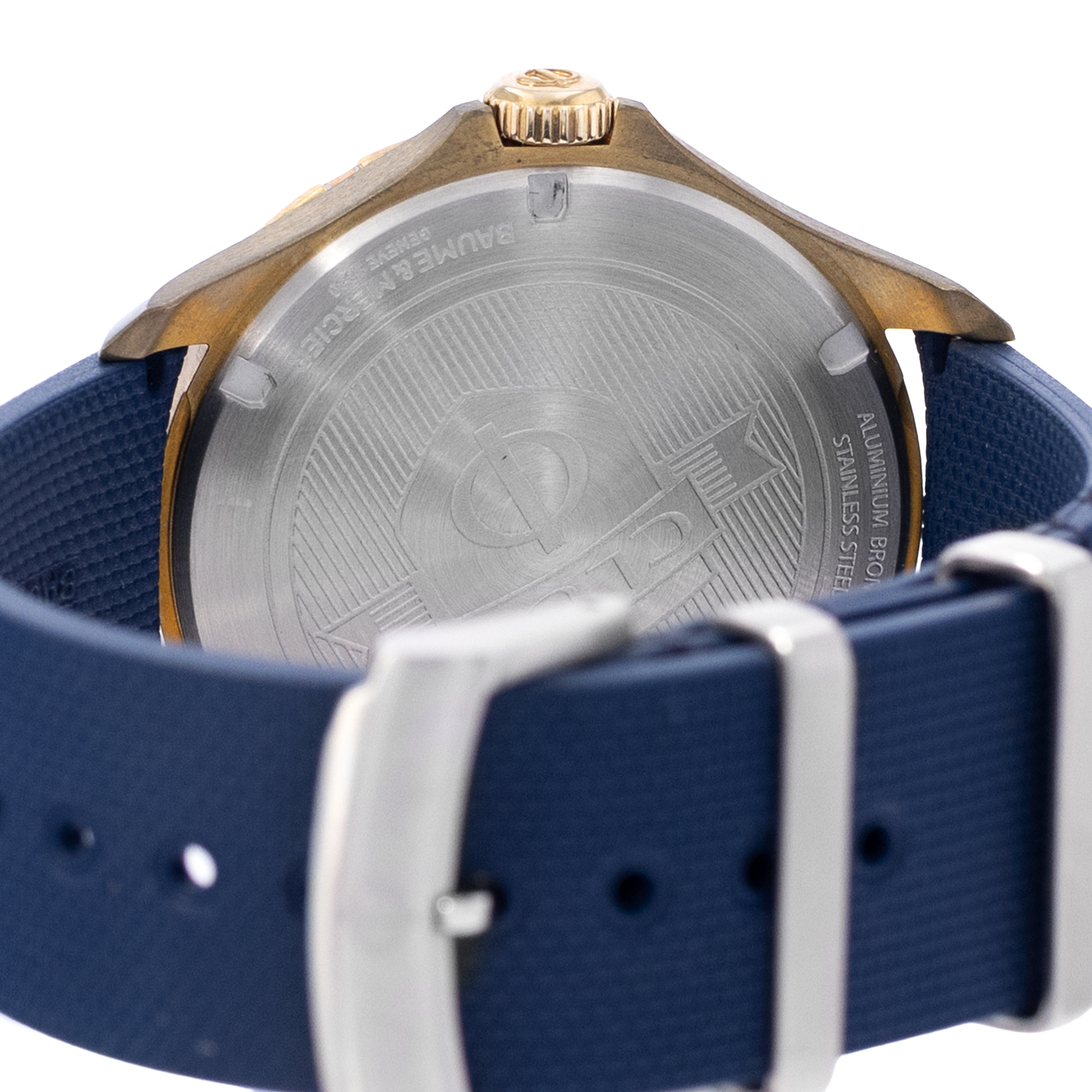 Baume & Mercier Clifton club M0A10502 42mm Blue Dial Bronze Mens Watch Box Card thumbnail 9
