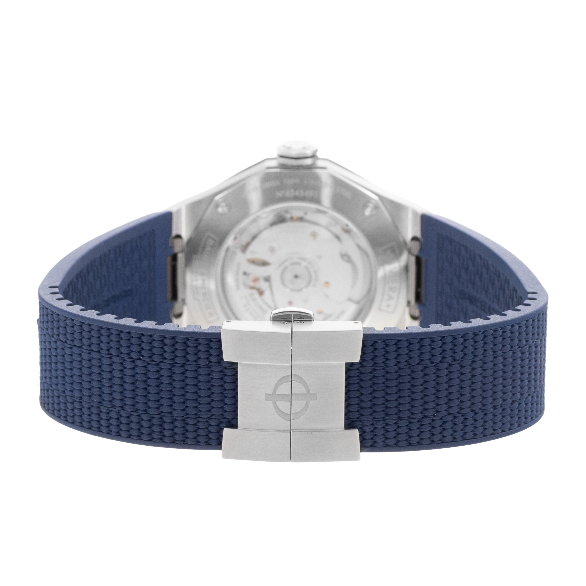 Baume & Mercier Riviera M0A10701 42mm Blue Steel Mens Watc Box Card thumbnail 8