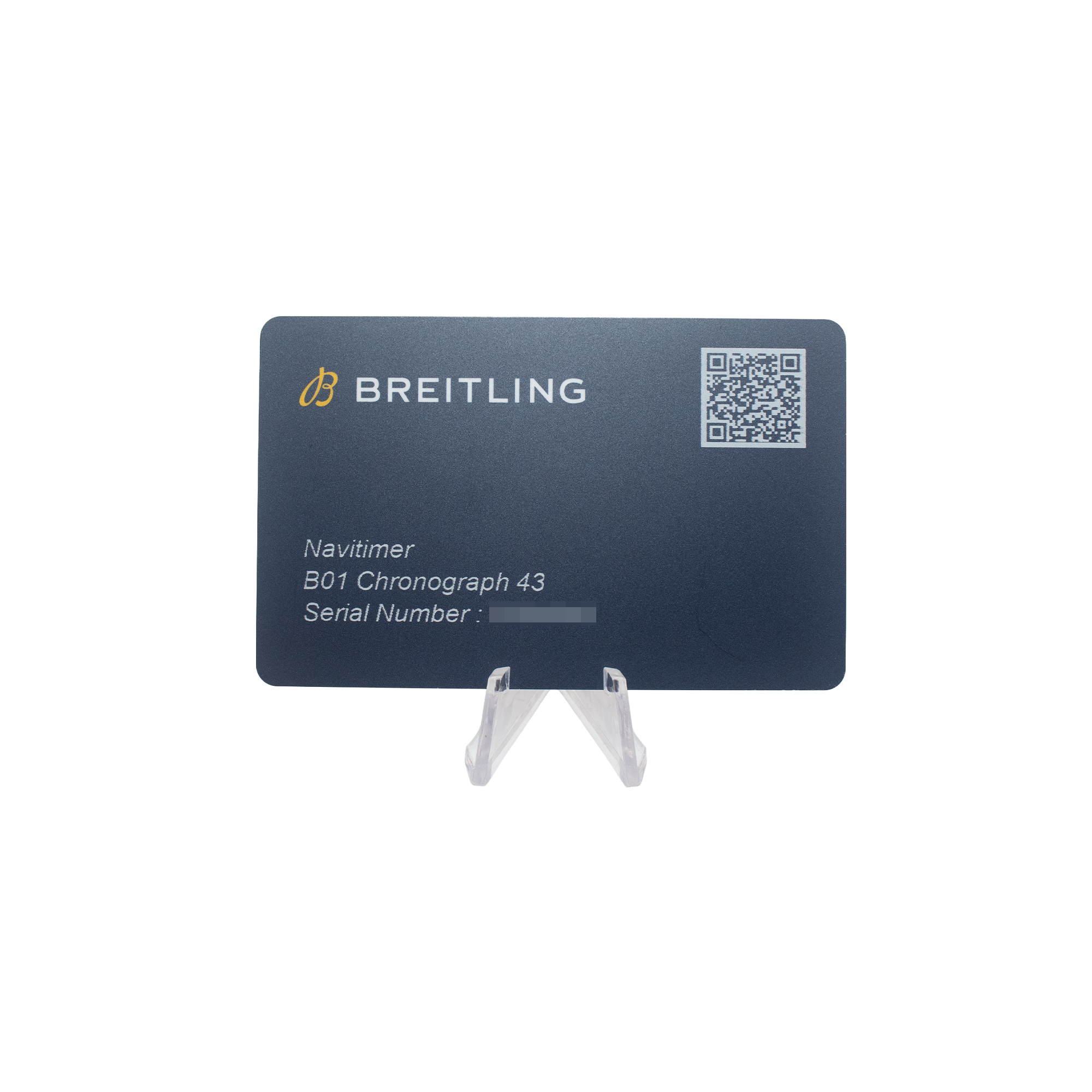Breitling Navitimer B01 Chronograph AB0121A11B1A1 42mm Steel Mens Watch Box Card thumbnail 3