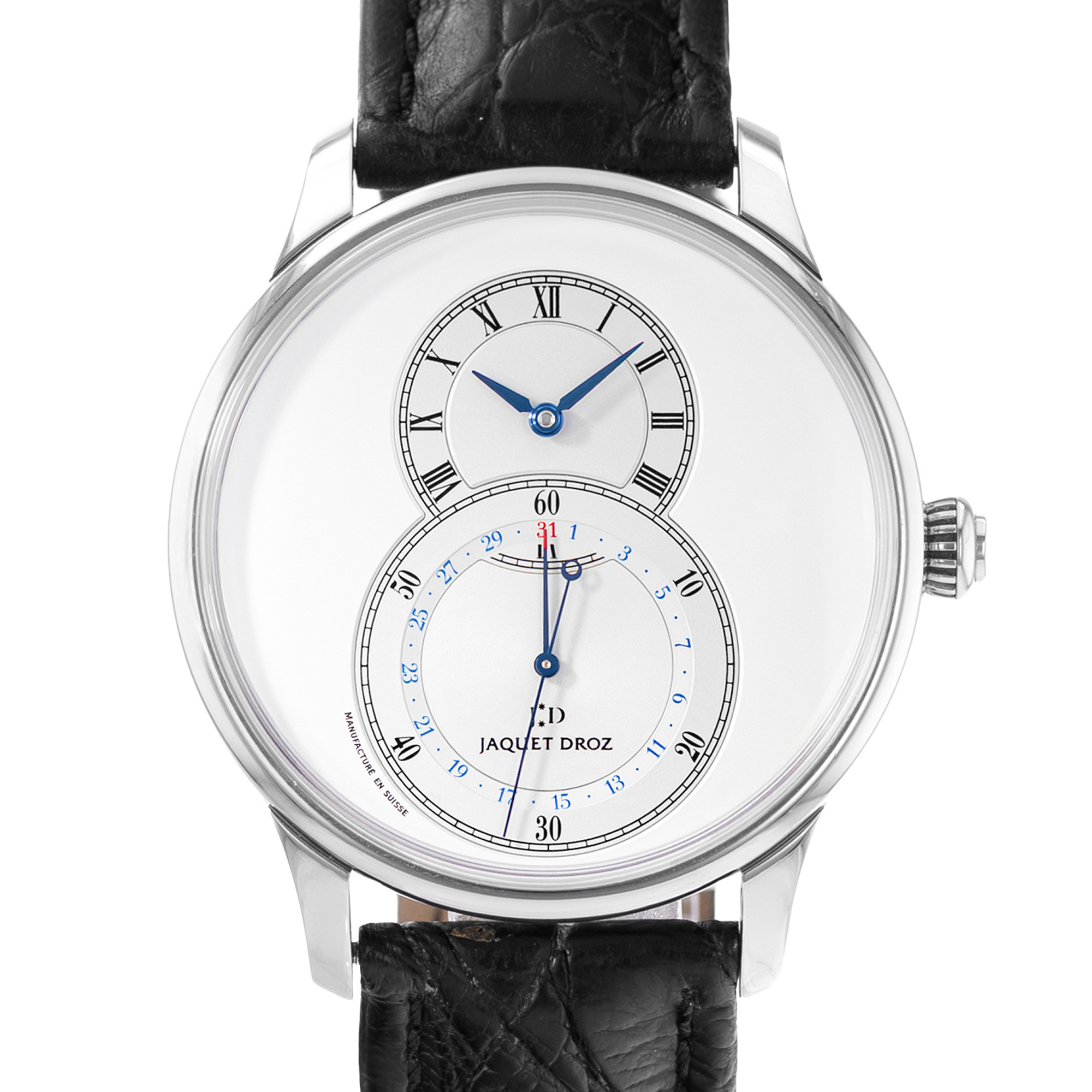 Jaquet-Droz Grande Seconde J007030242 43mm Silver Steel Automatic Mens Watch thumbnail 1