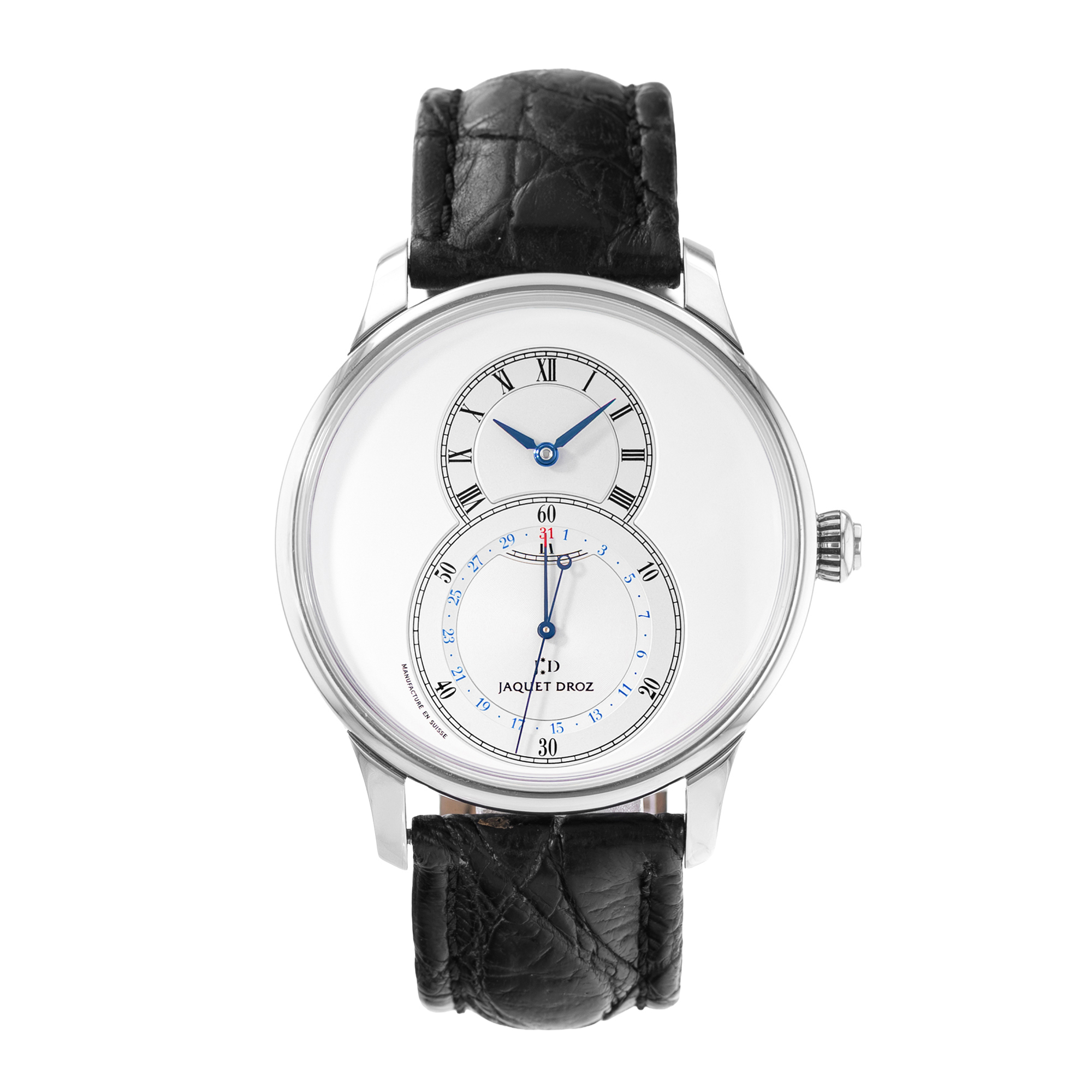 Jaquet-Droz Grande Seconde J007030242 43mm Silver Steel Automatic Mens Watch thumbnail 2