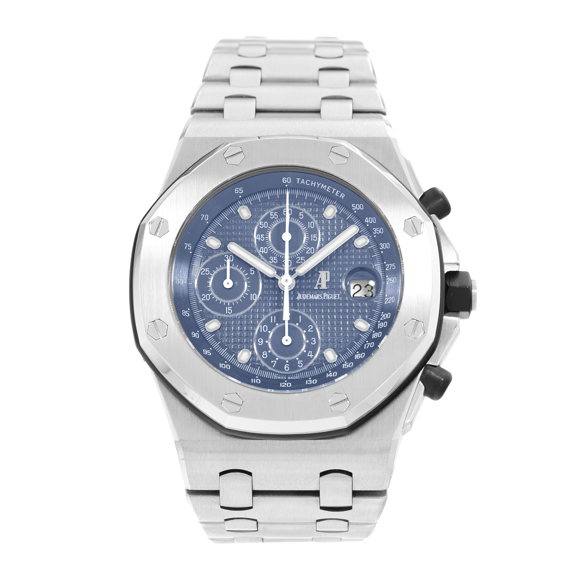 Audemars Piguet Royal Oak Offshore Chronograph 25721ST/O/1000ST/01 Blue Watch thumbnail 2