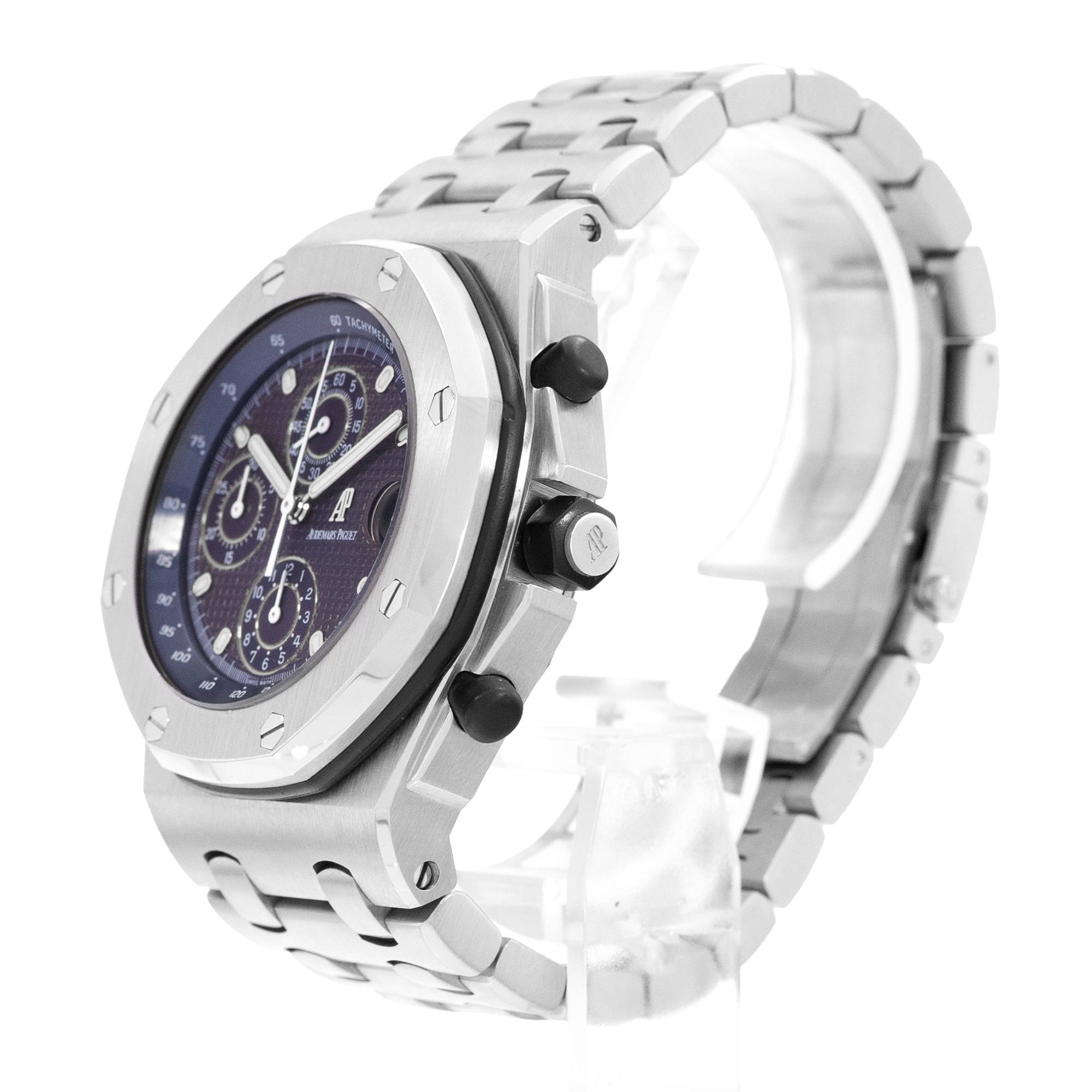Audemars Piguet Royal Oak Offshore Chronograph 25721ST/O/1000ST/01 Blue Watch thumbnail 4
