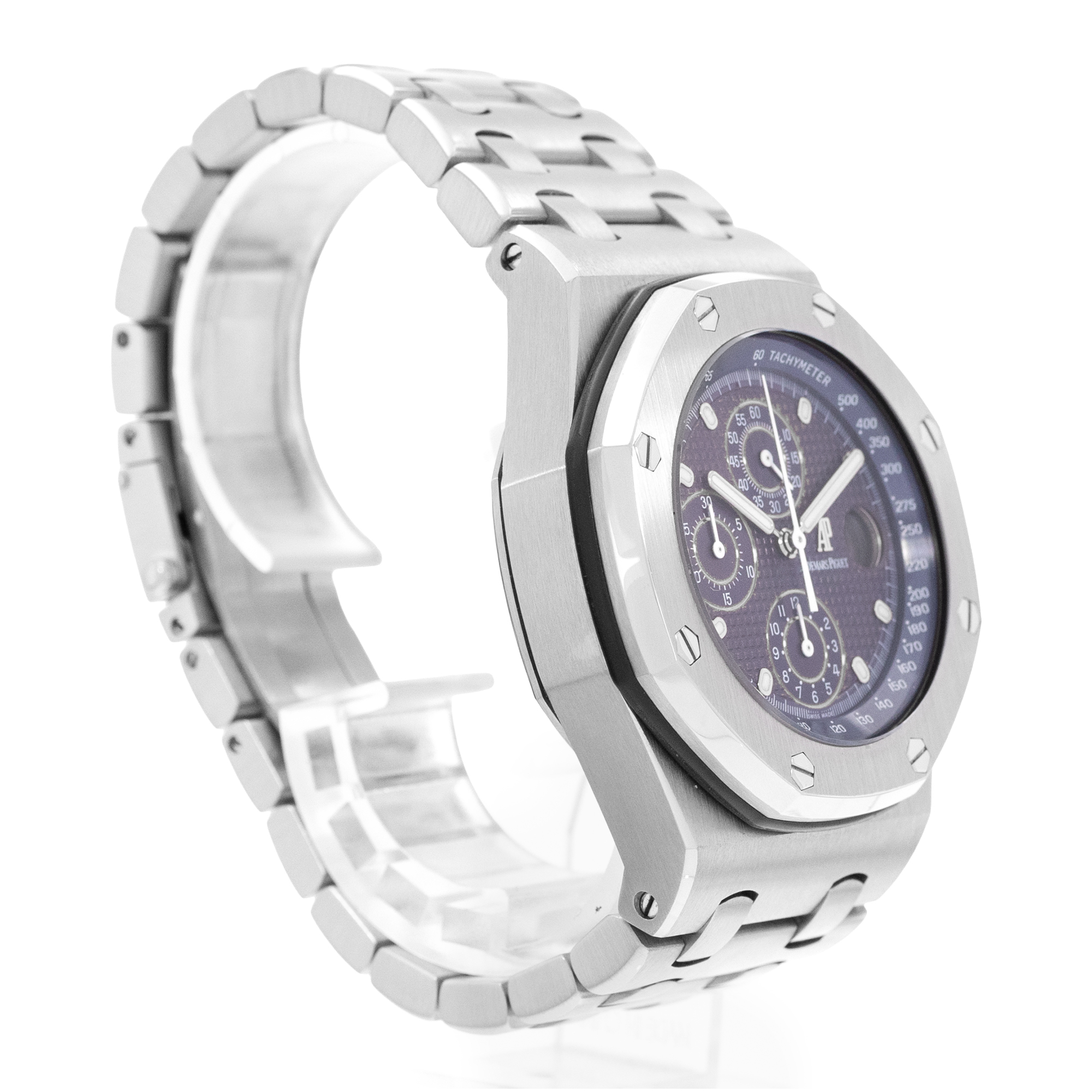 Audemars Piguet Royal Oak Offshore Chronograph 25721ST/O/1000ST/01 Blue Watch thumbnail 5