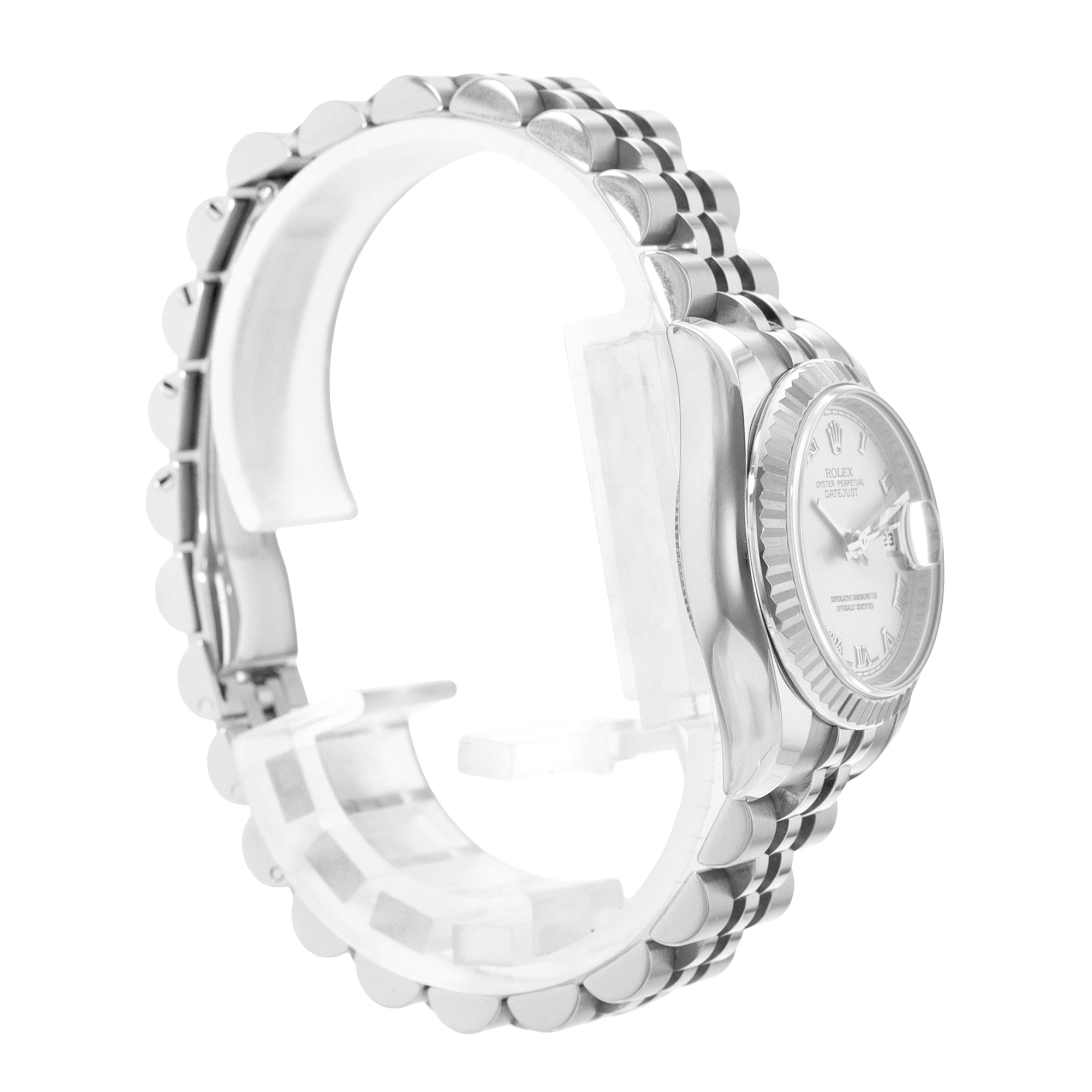 Rolex Datejust 26 179174 Silver Dial Steel Automatic Ladies Watch Card 2008 thumbnail 6