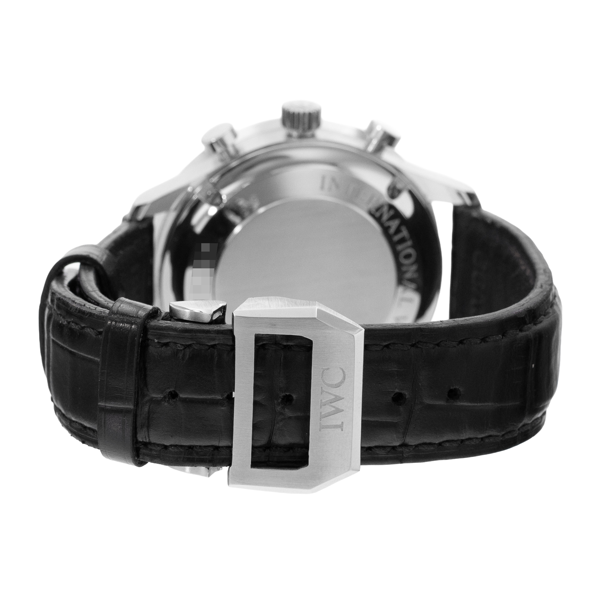 IWC Portuguese Chronograph IW371445 41mm Silver Dial Steel Mens Watch Card 2019 thumbnail 8