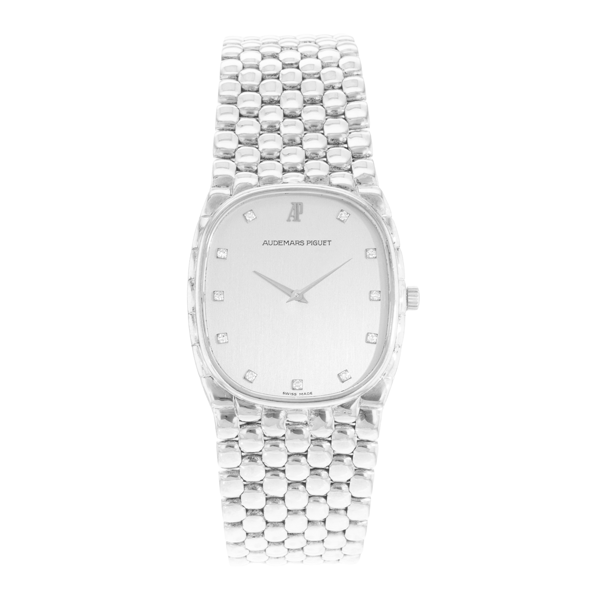Audemars Piguet Cobra 14585BC 28mm Silver White Gold Mens Watch thumbnail 2