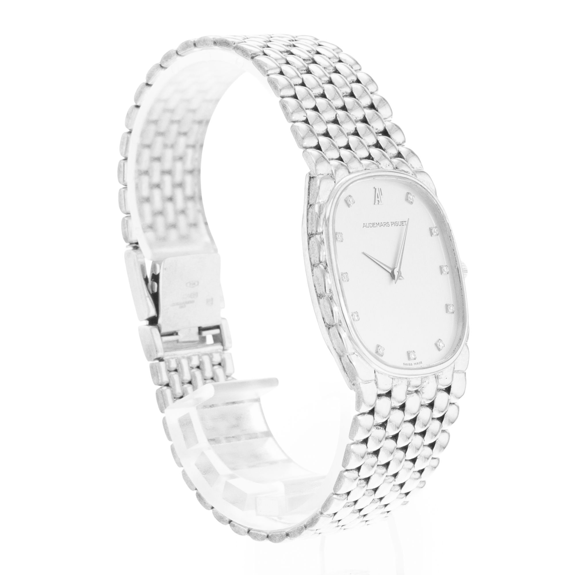 Audemars Piguet Cobra 14585BC 28mm Silver White Gold Mens Watch thumbnail 5