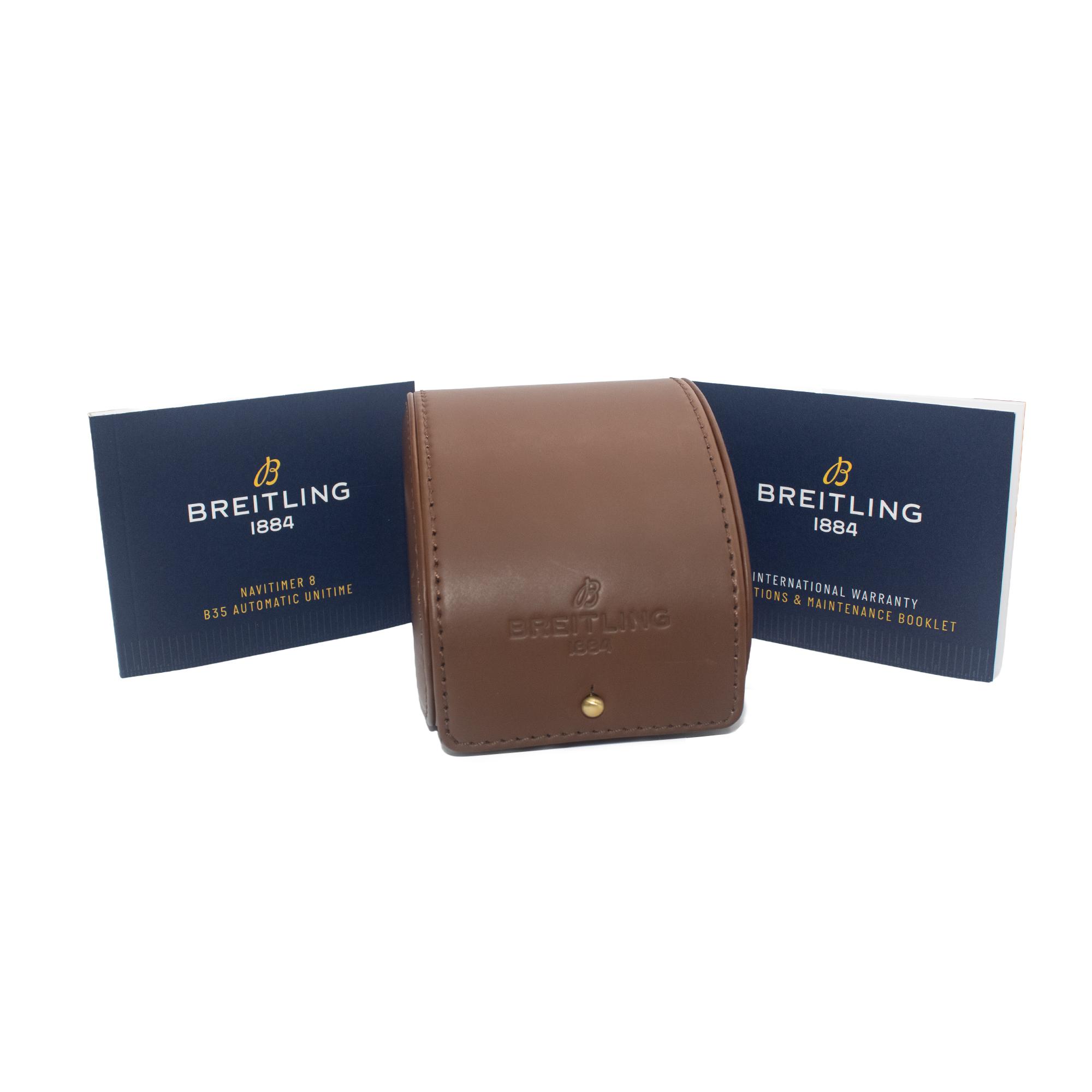 Breitling Aviator 8 AB3521U01G1A1 43mm Silver Dial Steel Mens Watch Box Card thumbnail 11
