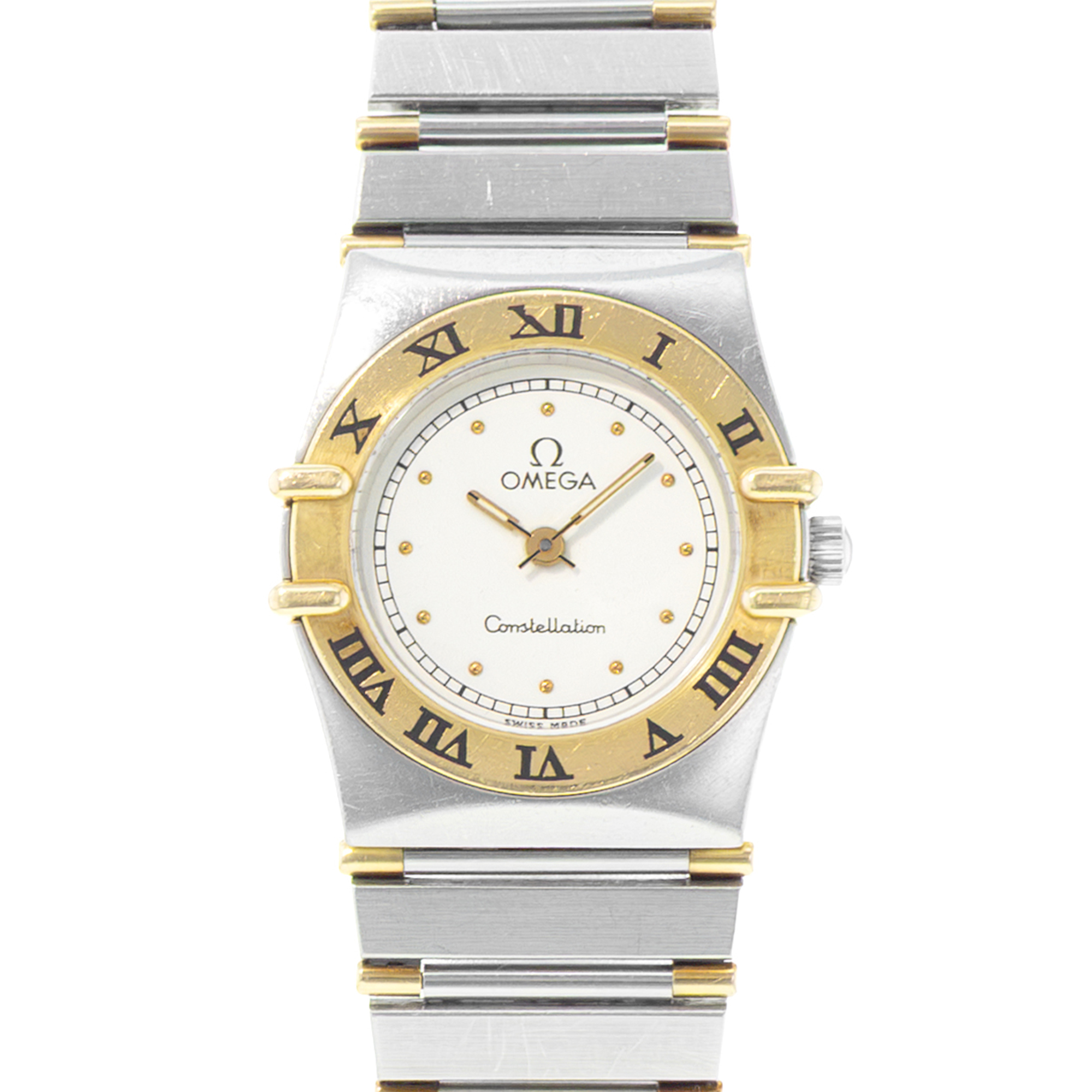 Omega Constellation 795.1080 23mm Silver Dial Steel Yellow Gold Ladies Watch thumbnail 1
