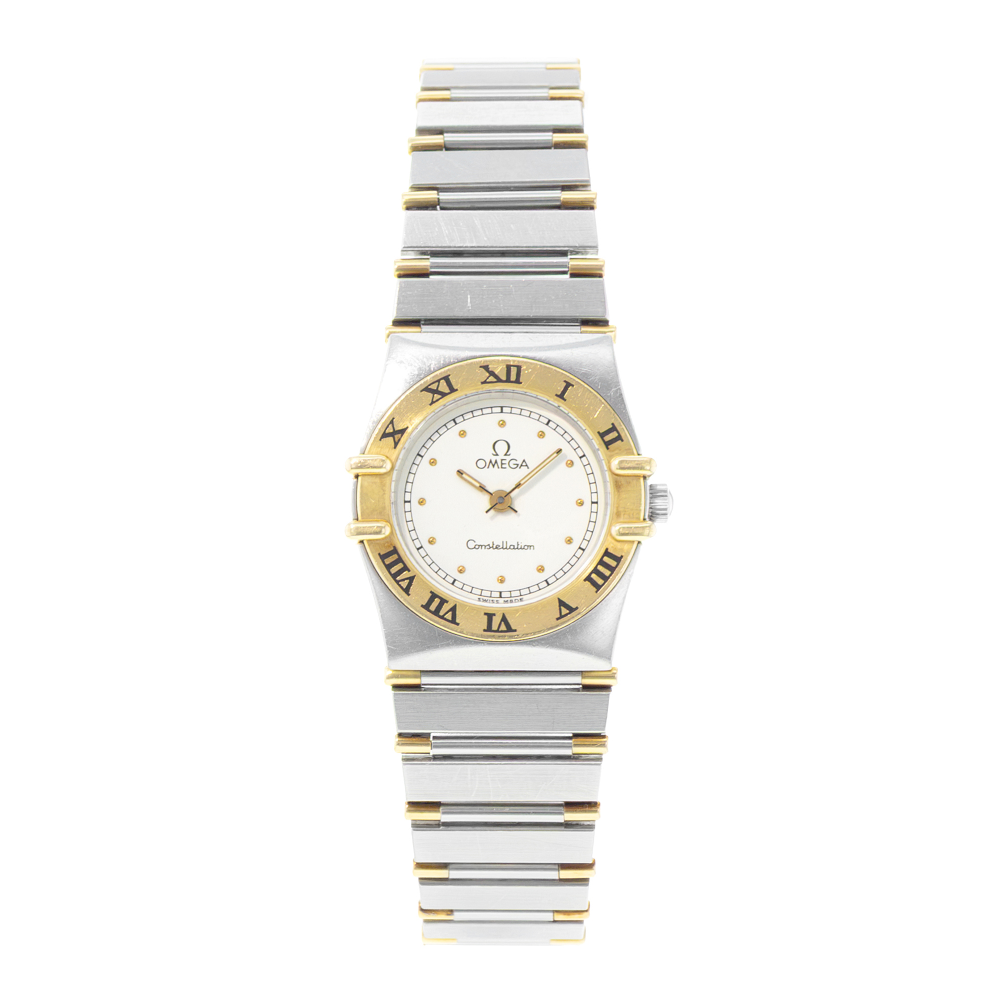 Omega Constellation 795.1080 23mm Silver Dial Steel Yellow Gold Ladies Watch thumbnail 2