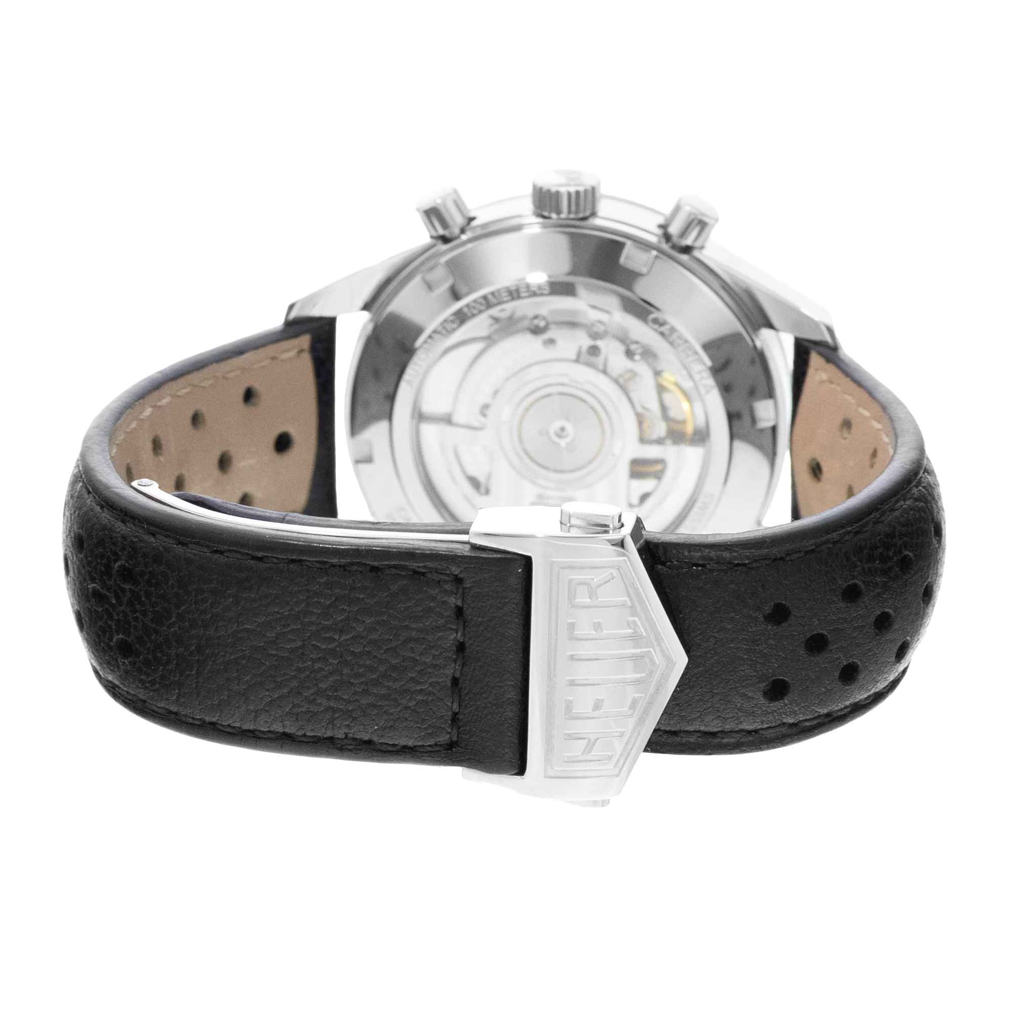 TAG Heuer Heuer Heritage CAR221A.FC6353 39mm Silver Dial Steel Mens Watch Box thumbnail 7