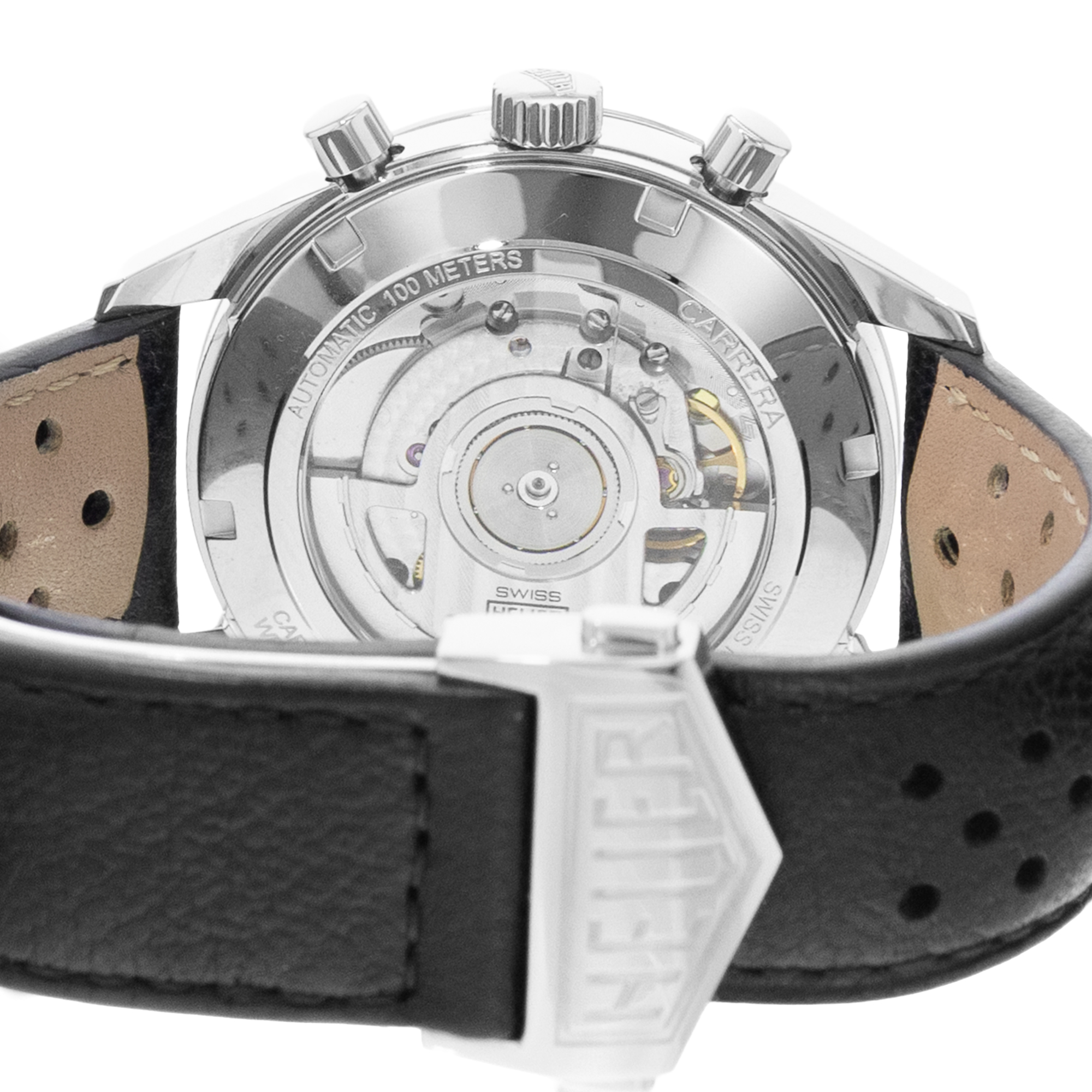 TAG Heuer Heuer Heritage CAR221A.FC6353 39mm Silver Dial Steel Mens Watch Box thumbnail 8