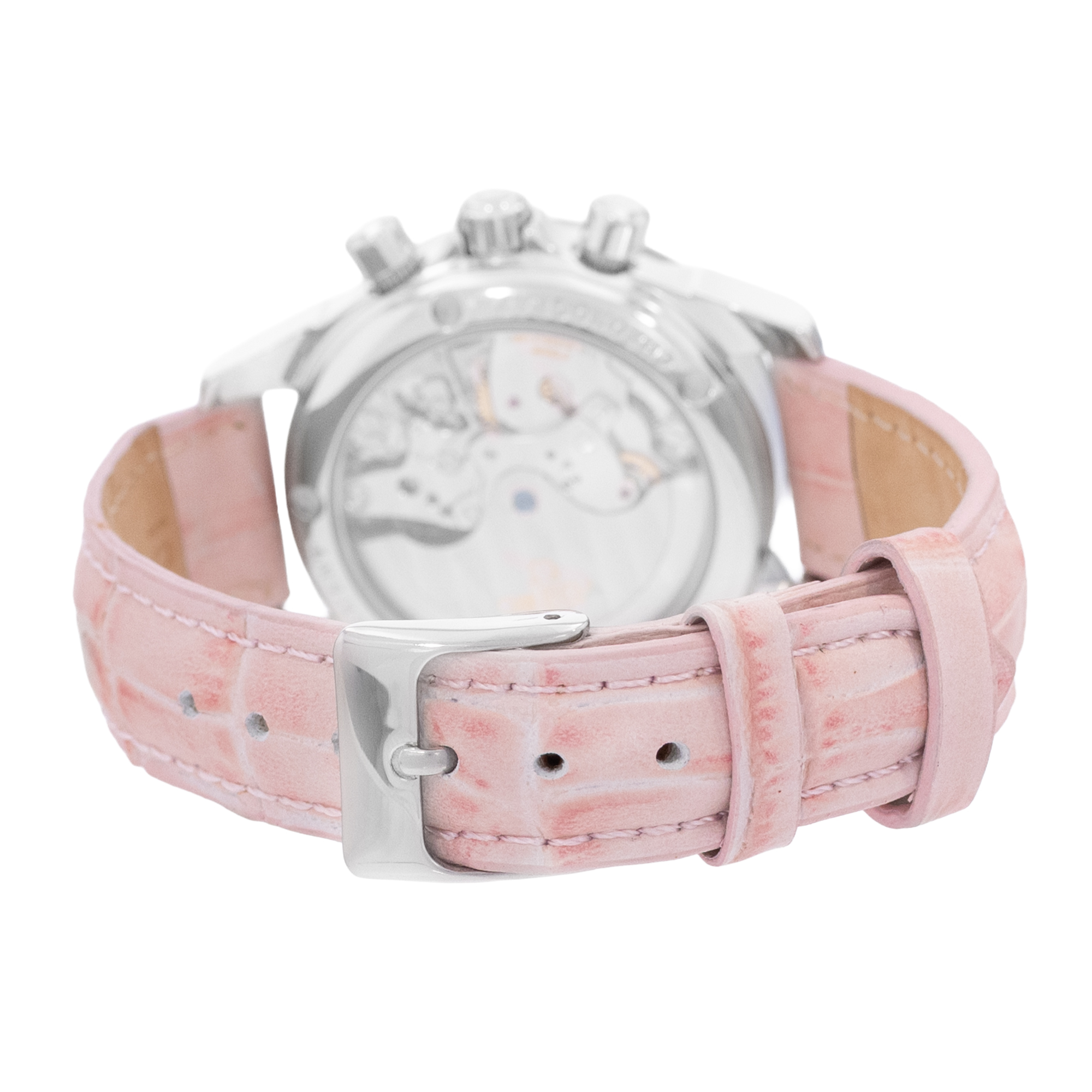 Omega De Ville 4878.74.34 35mm Pink MOP Steel Ladies Watch Box Card thumbnail 8