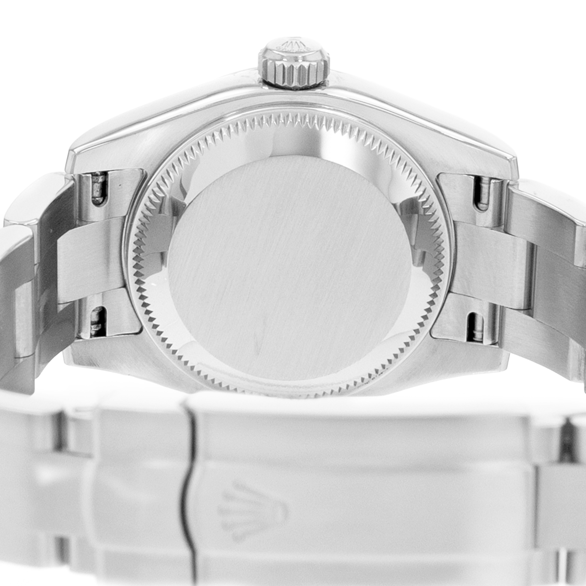 Rolex Oyster Perpetual 26 176200 Salmon Pink Dial Steel Ladies Watch Card thumbnail 9