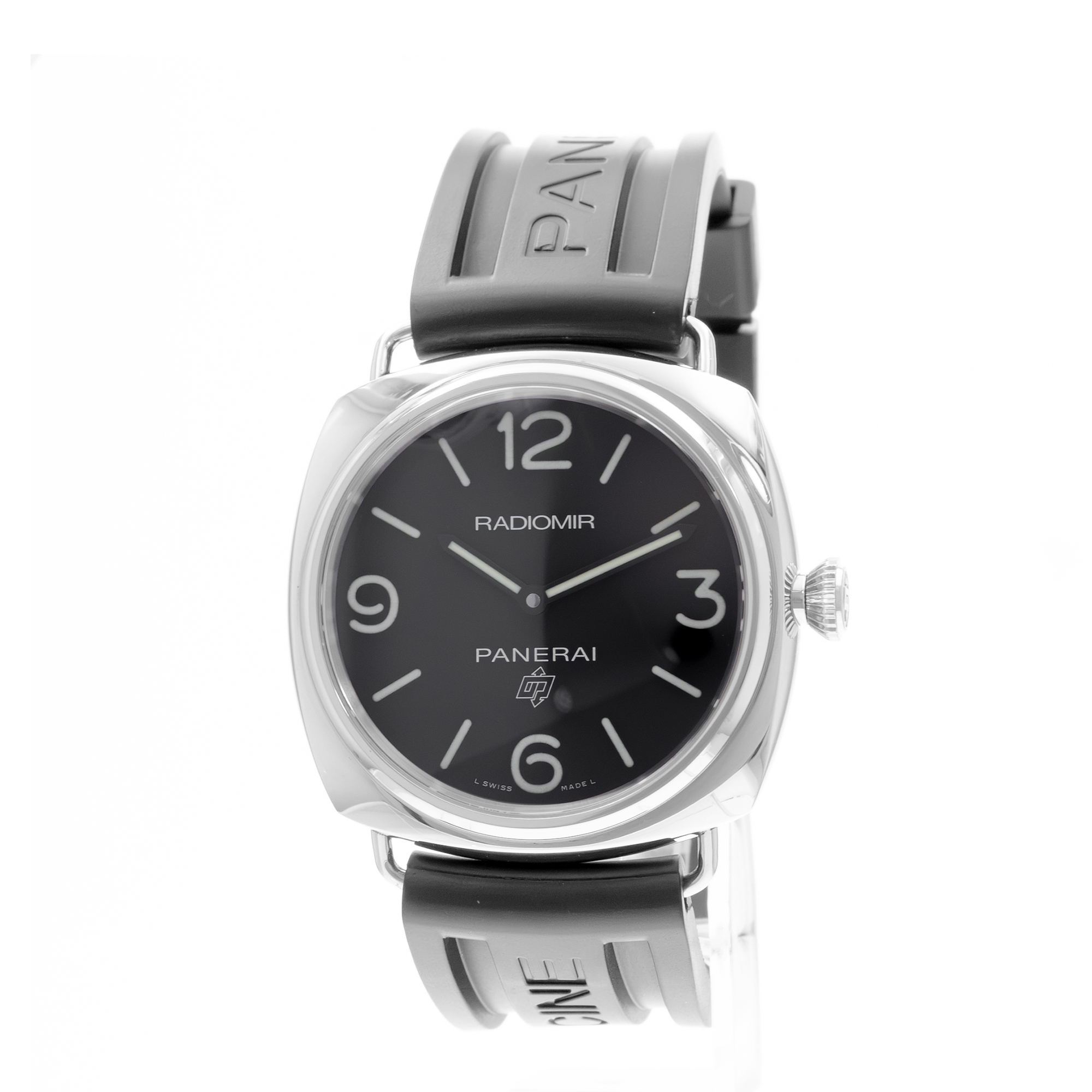 Panerai Radiomir PAM00753 45mm Black Dial Steel Rubber Mens Watch thumbnail 3