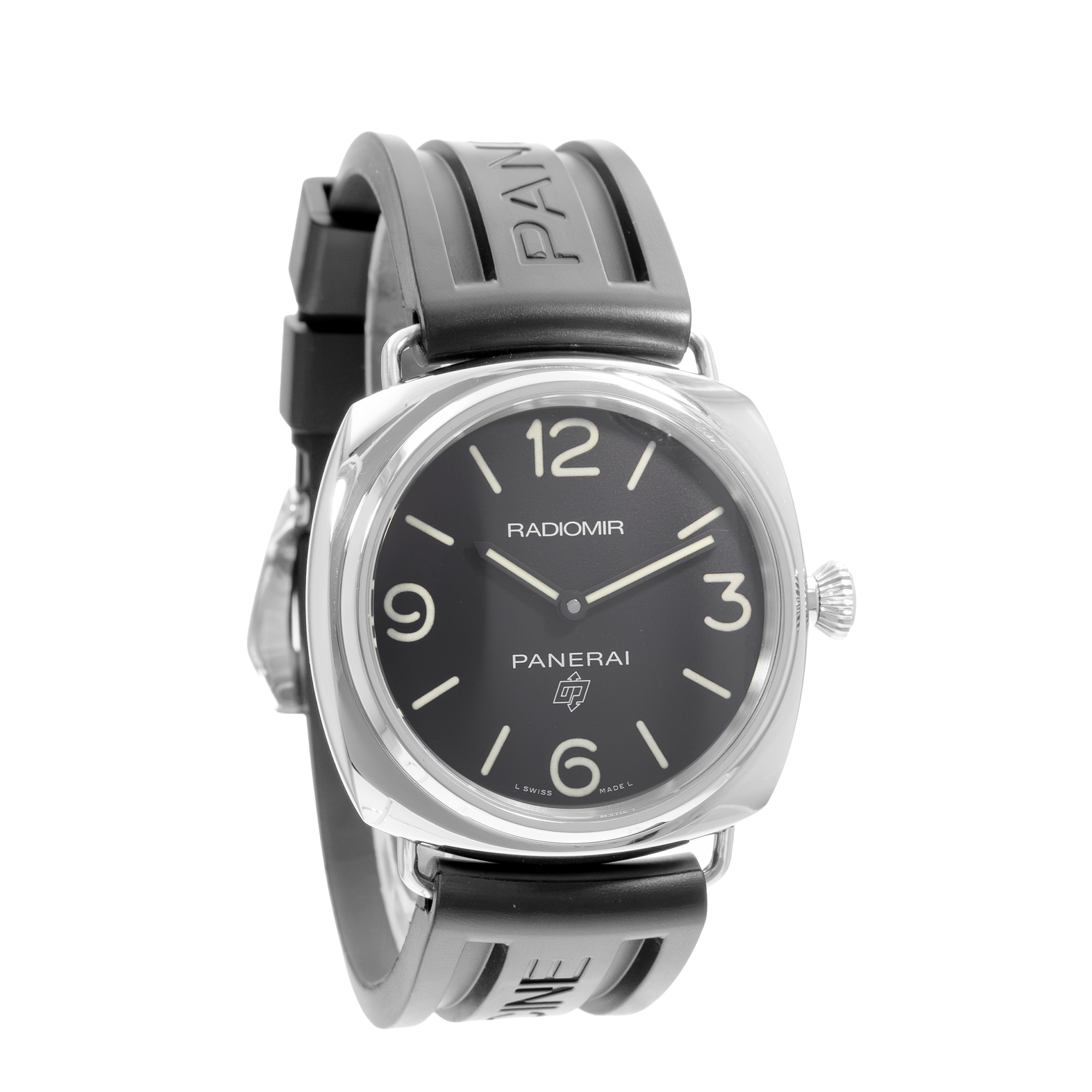 Panerai Radiomir PAM00753 45mm Black Dial Steel Rubber Mens Watch thumbnail 6