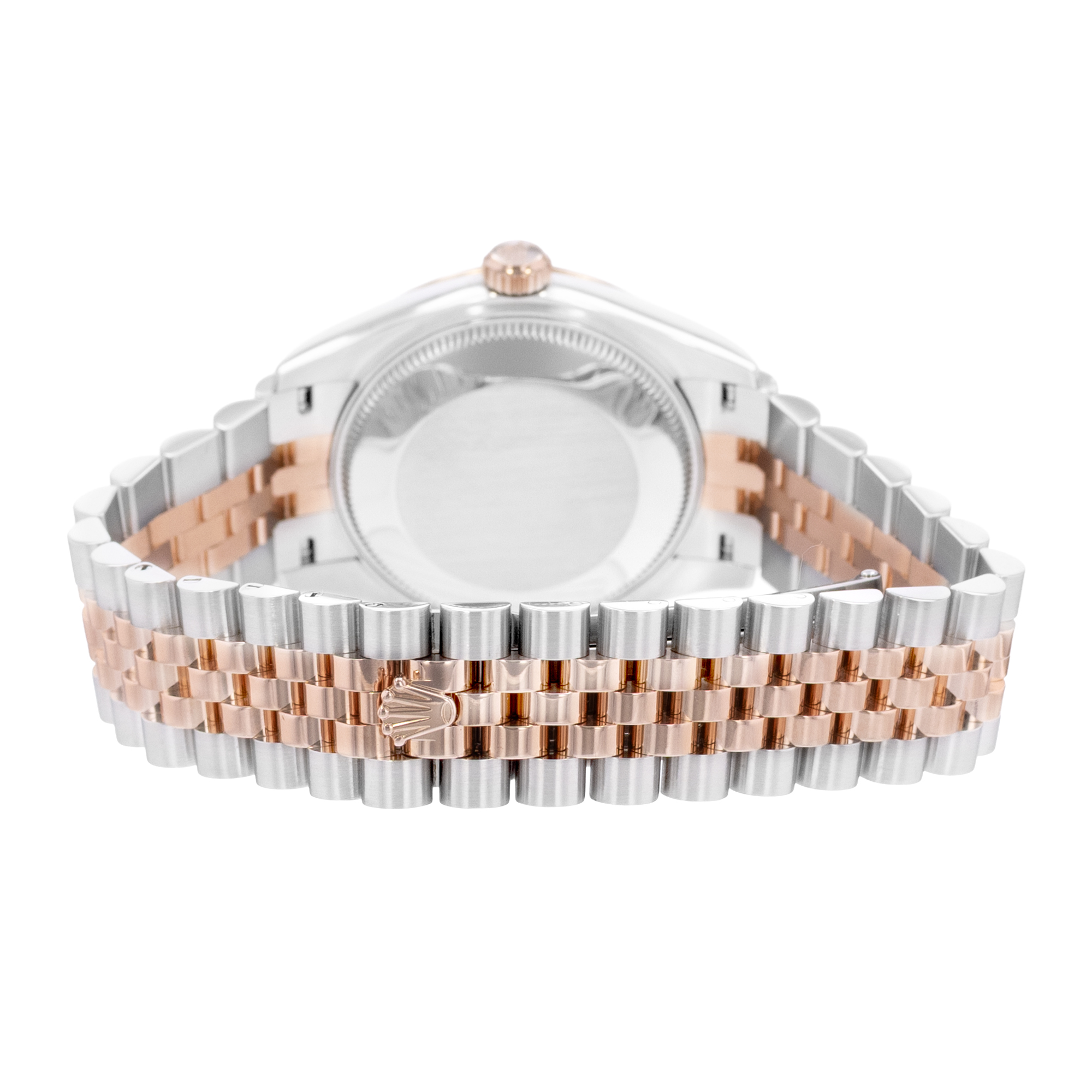 Rolex Datejust 31 278271 Purple Roman Diamond Steel Gold Ladies Watch Card 2021 thumbnail 8