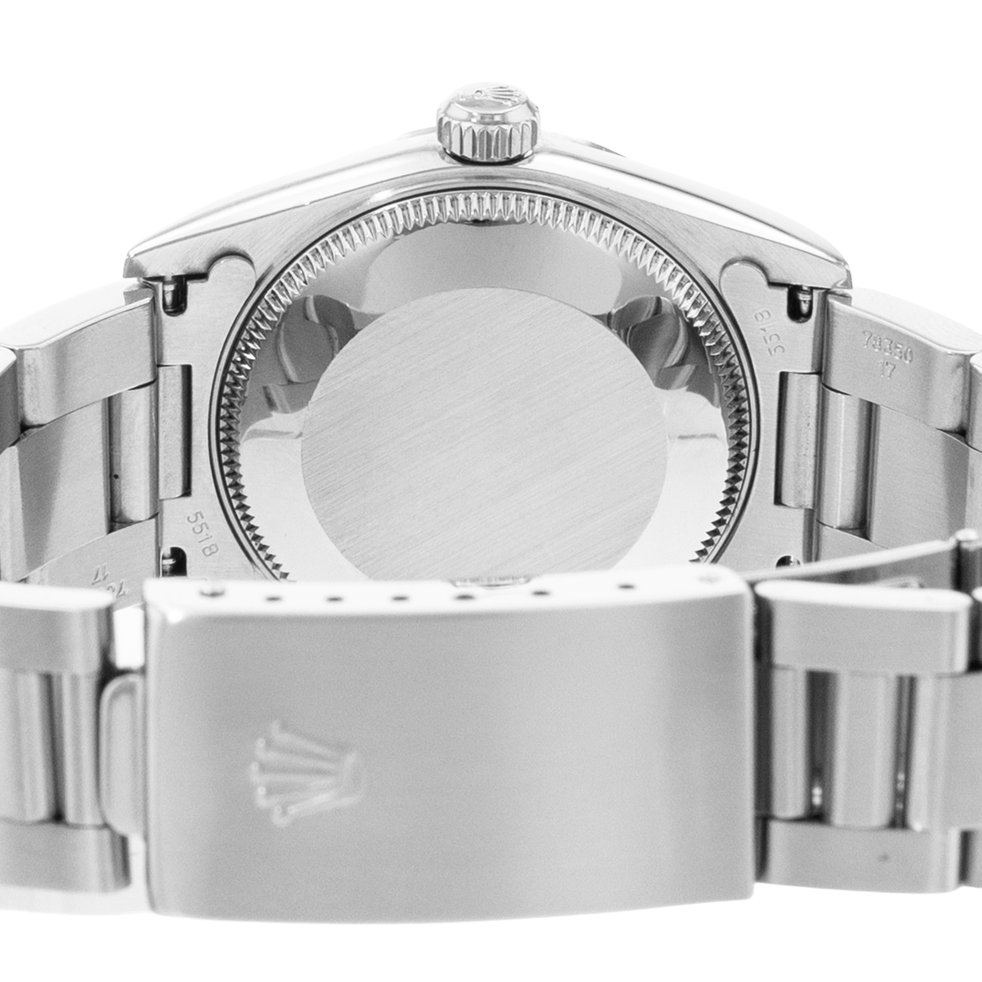 Rolex Datejust 31 78240 Silver Index Steel Oyster Ladies Watch Papers 2004 thumbnail 9