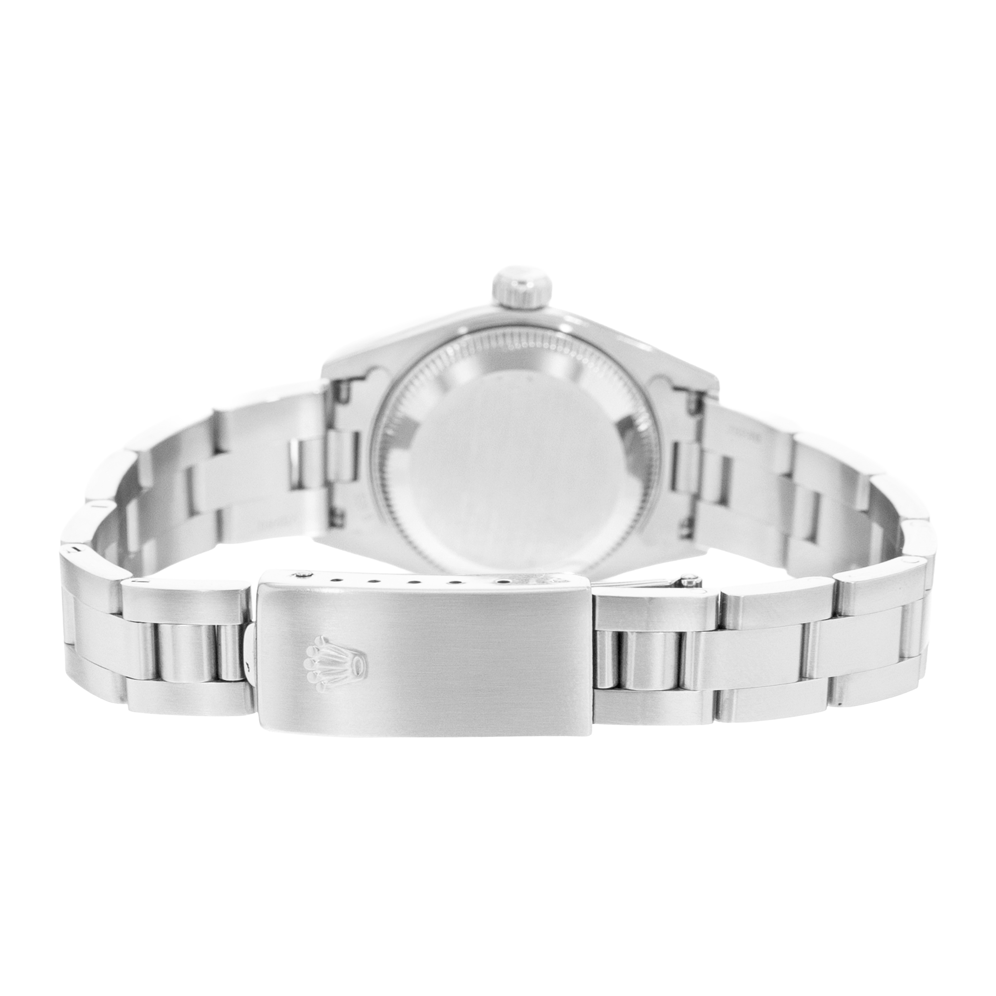 Rolex Oyster Perpetual 26 79160 Blue Steel Oyster Ladies Watch Papers 2000 thumbnail 8
