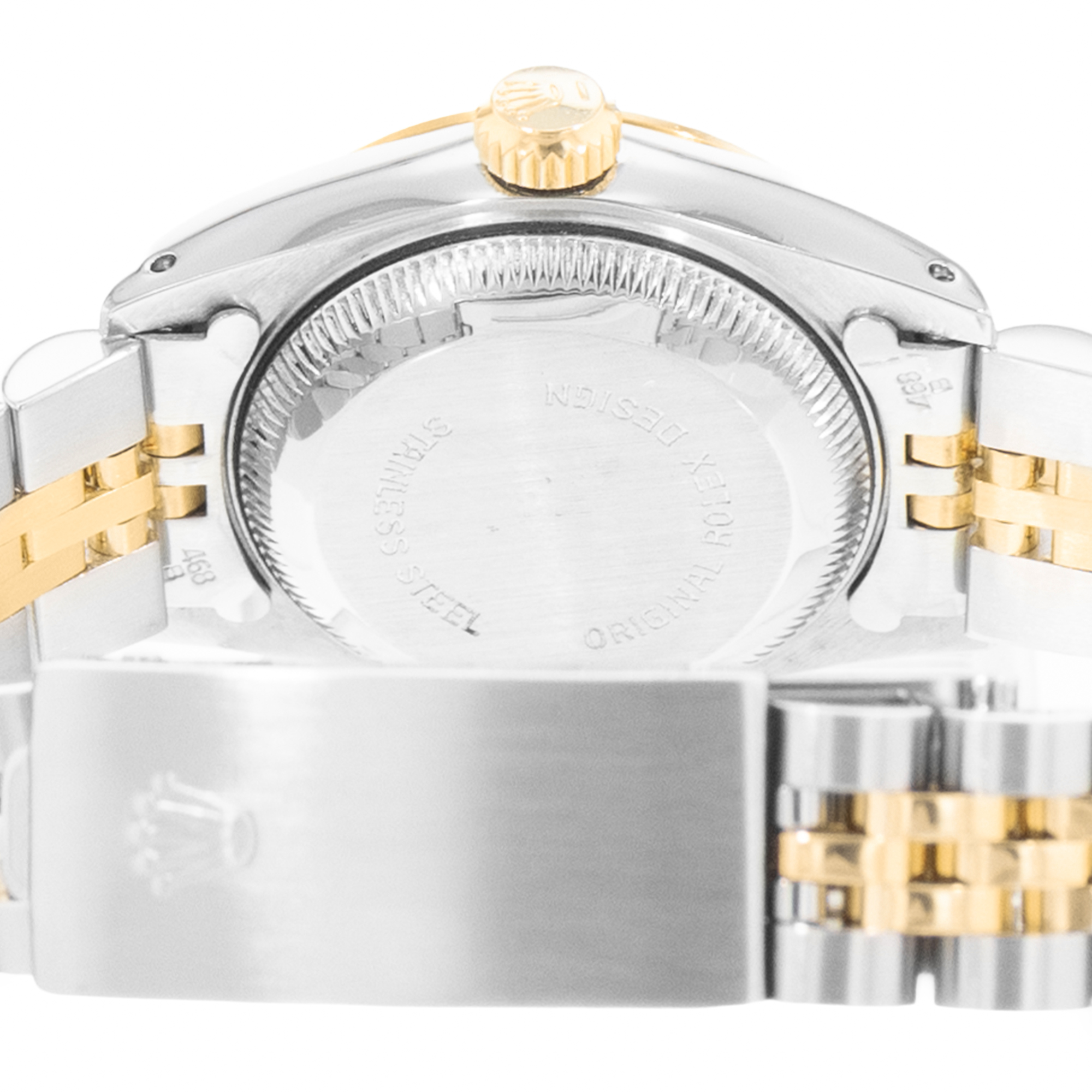 Rolex Datejust 26 69173 Vintage Champagne Steel Yellow Gold Ladies Watch thumbnail 8