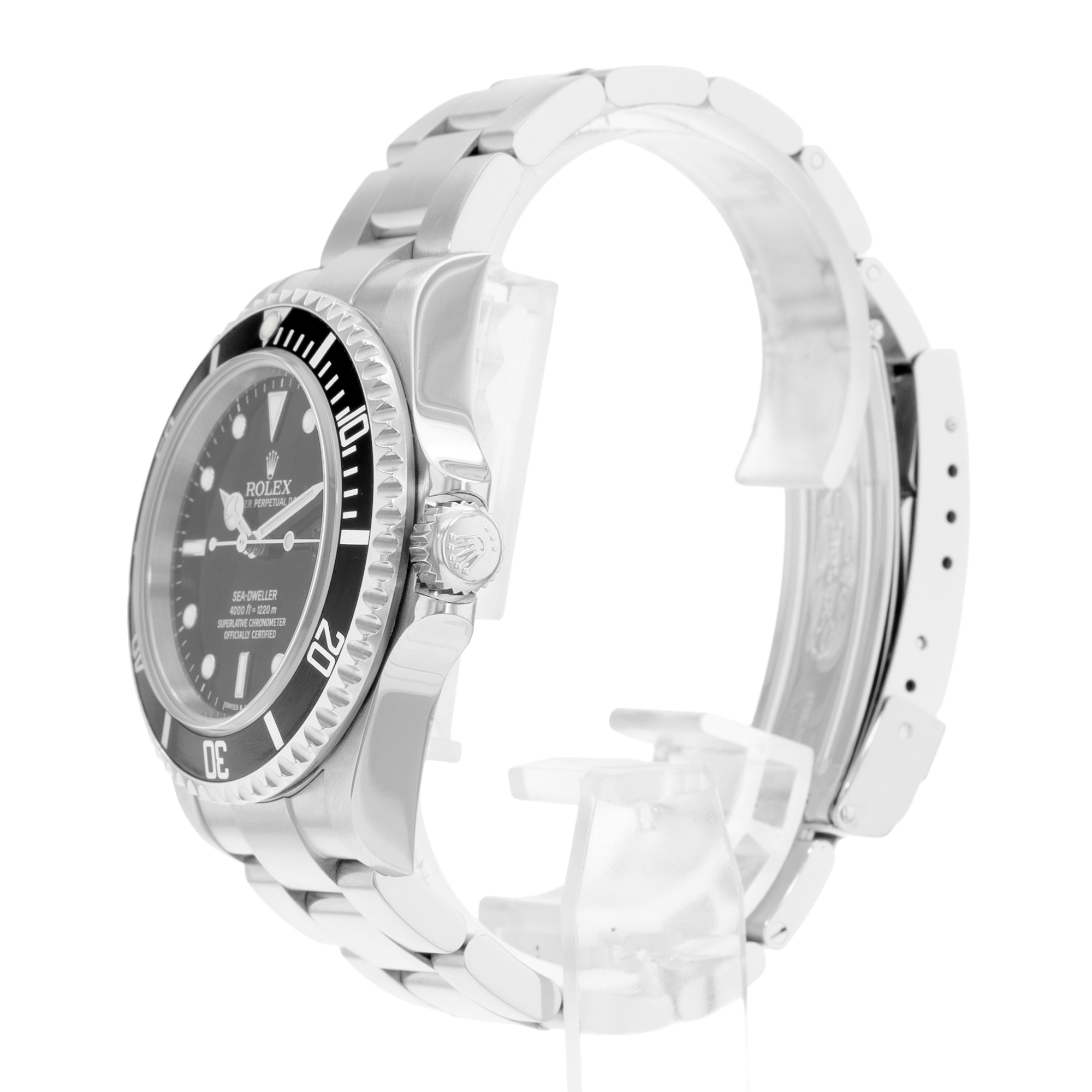 Rolex Sea-Dweller 4000 16600 40mm Steel Oyster Mens Watch Card 2006 thumbnail 5