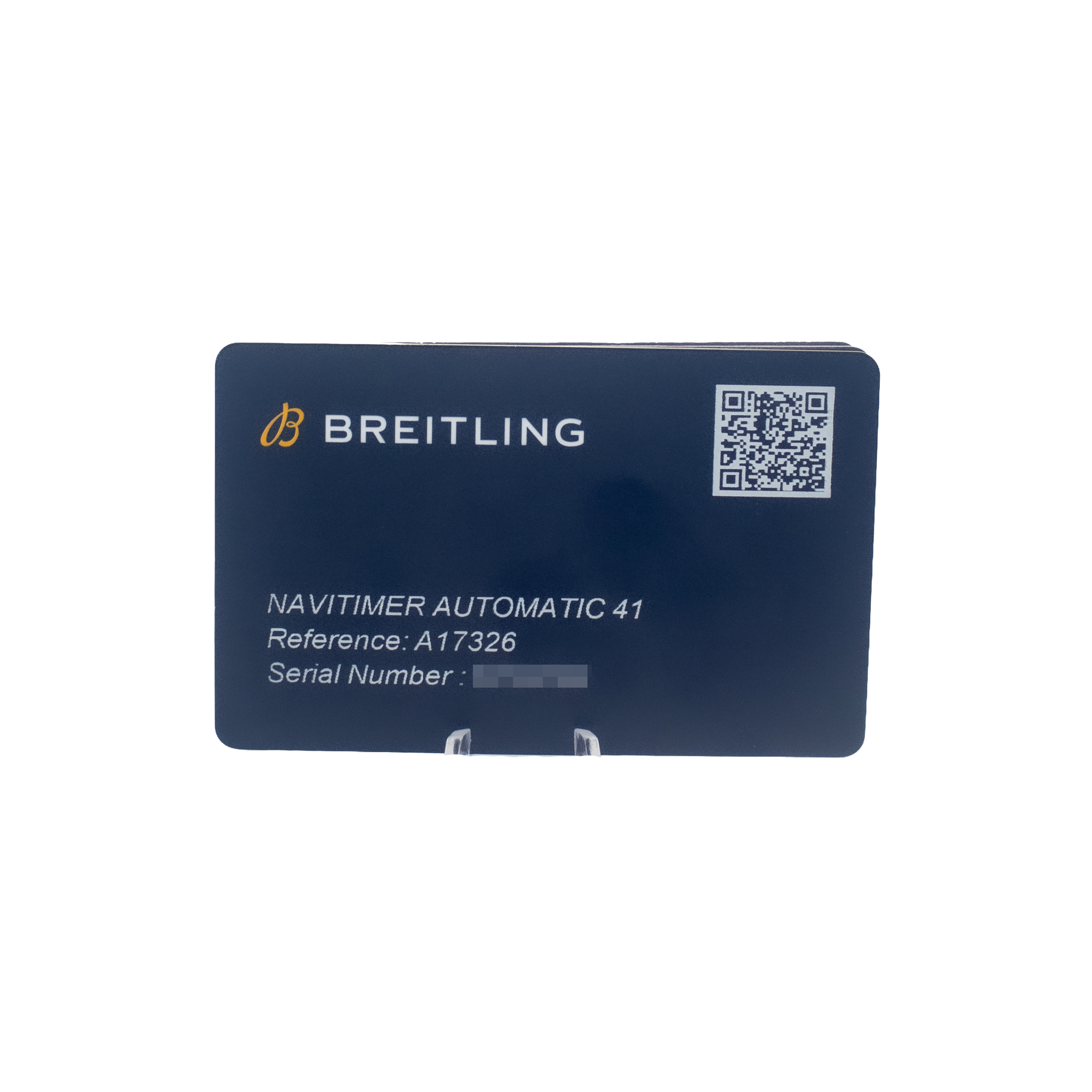Breitling Navitimer A17326241B1A1 41mm Black Dial Steel Mens Watch Box Card thumbnail 3
