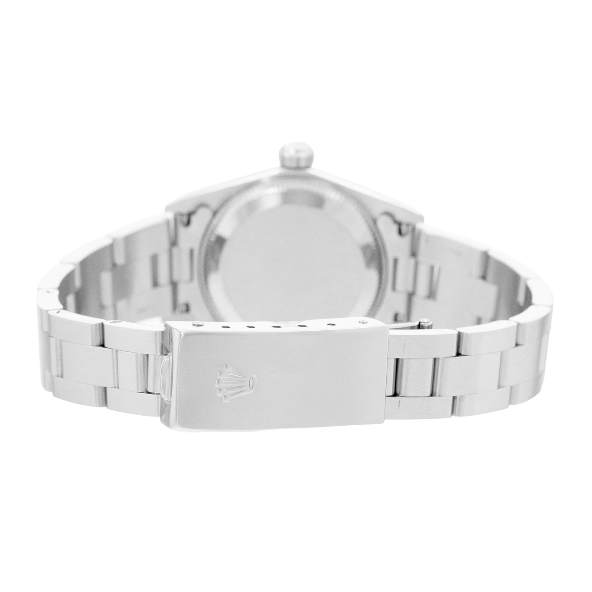 Rolex Oyster Perpetual 24 76080 Black Dial Steel Ladies Watch thumbnail 7