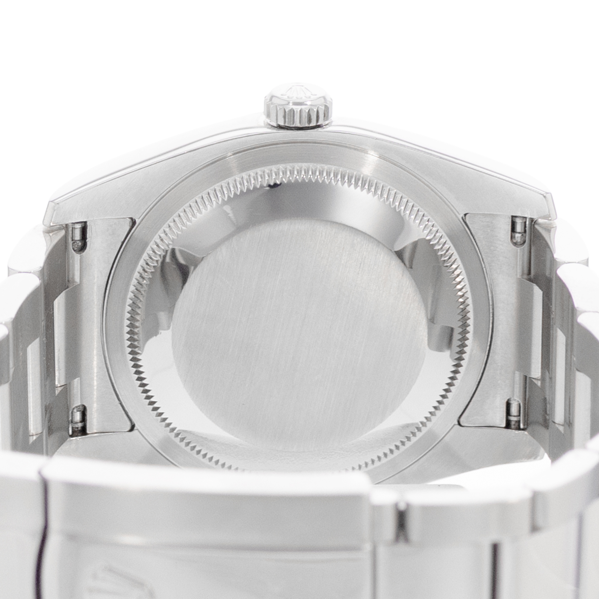 Rolex Datejust 36 116234 Silver Diamond Steel Gold Oyster Mens Watch thumbnail 8