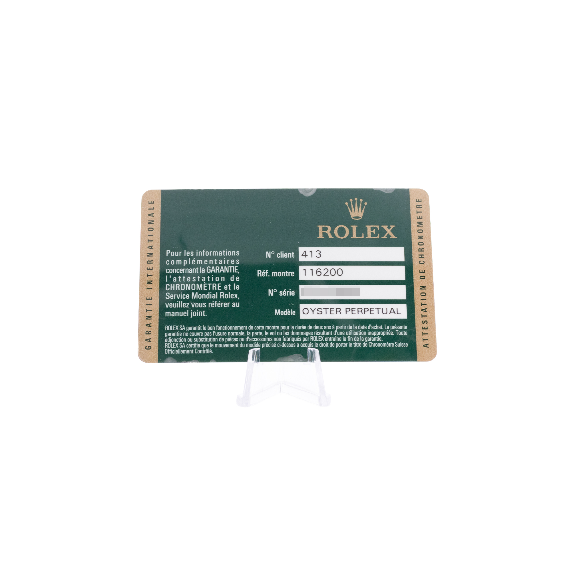 Rolex Datejust 36 116200 Silver Roman Steel Oyster Mens Watch Card 2014 thumbnail 10