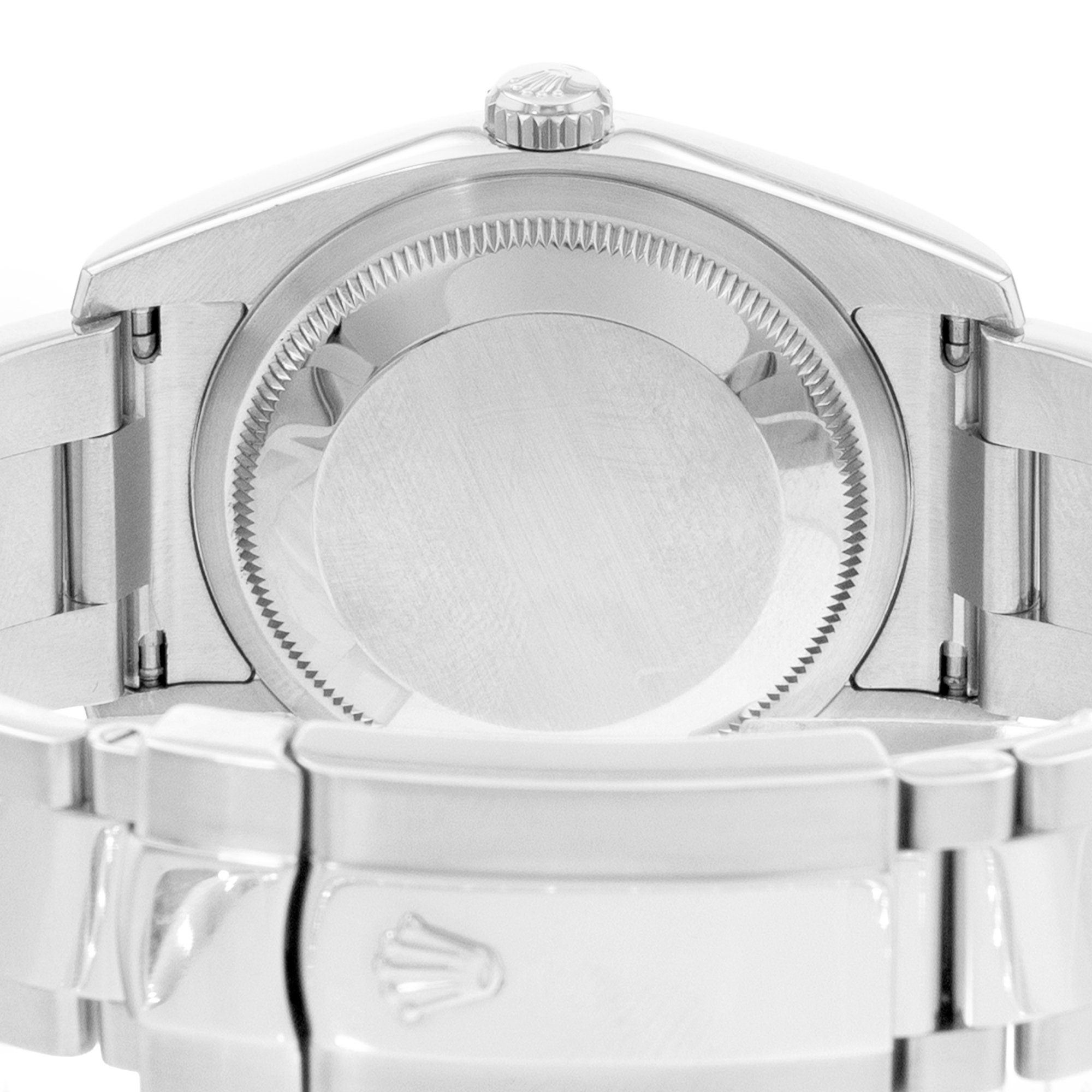 Rolex Datejust 36 116200 Silver Roman Steel Oyster Mens Watch Card 2014 thumbnail 9