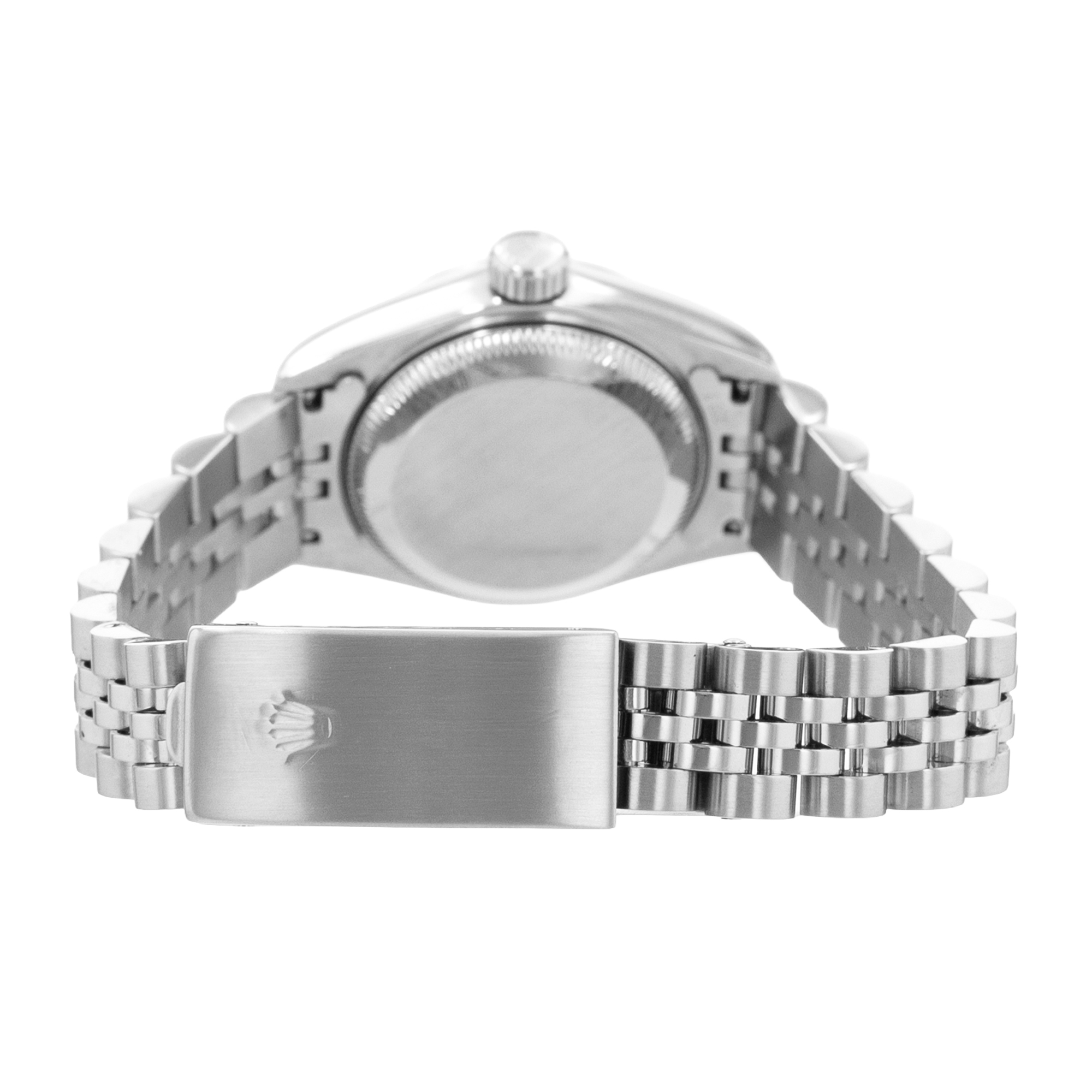 Rolex Datejust 26 79174 Pink Roman Steel Jubilee Ladies Watch 2002 thumbnail 7