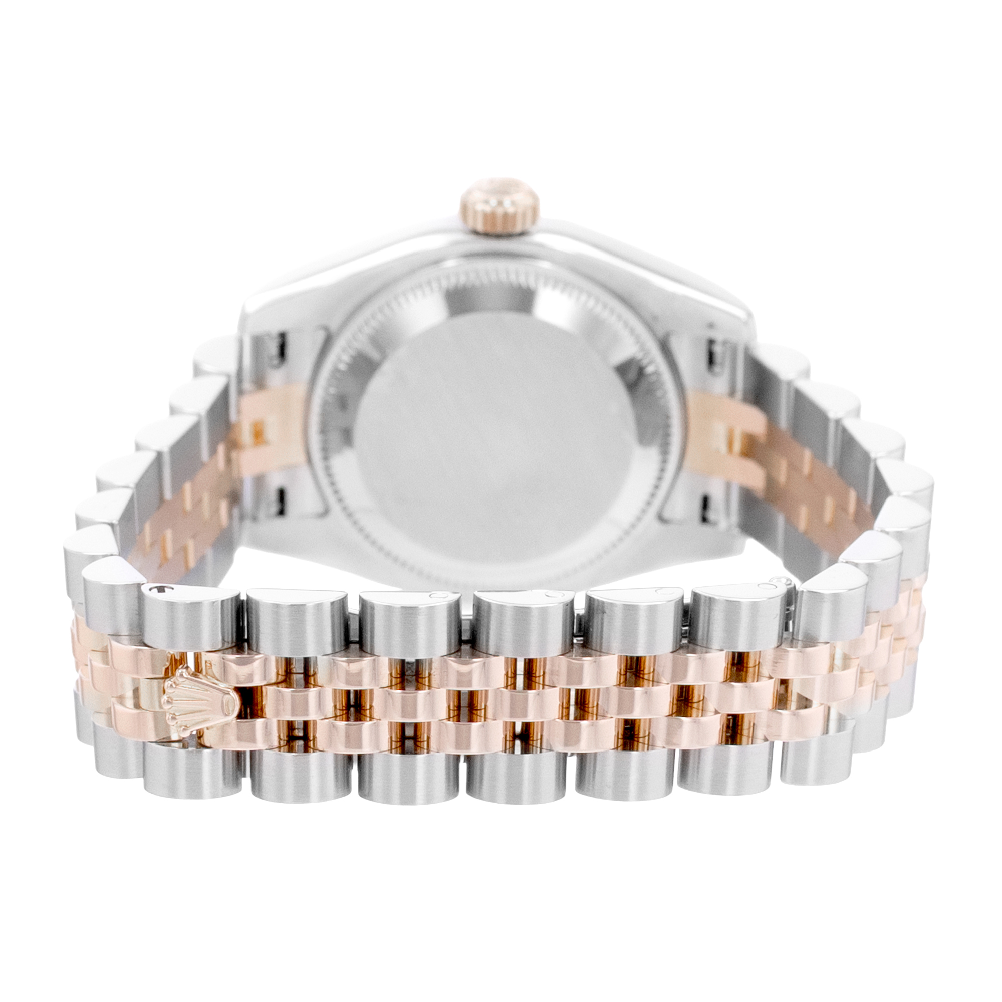 Rolex Datejust 26 179171 Pink Diamond Steel Gold Jubilee Ladies Watch thumbnail 7