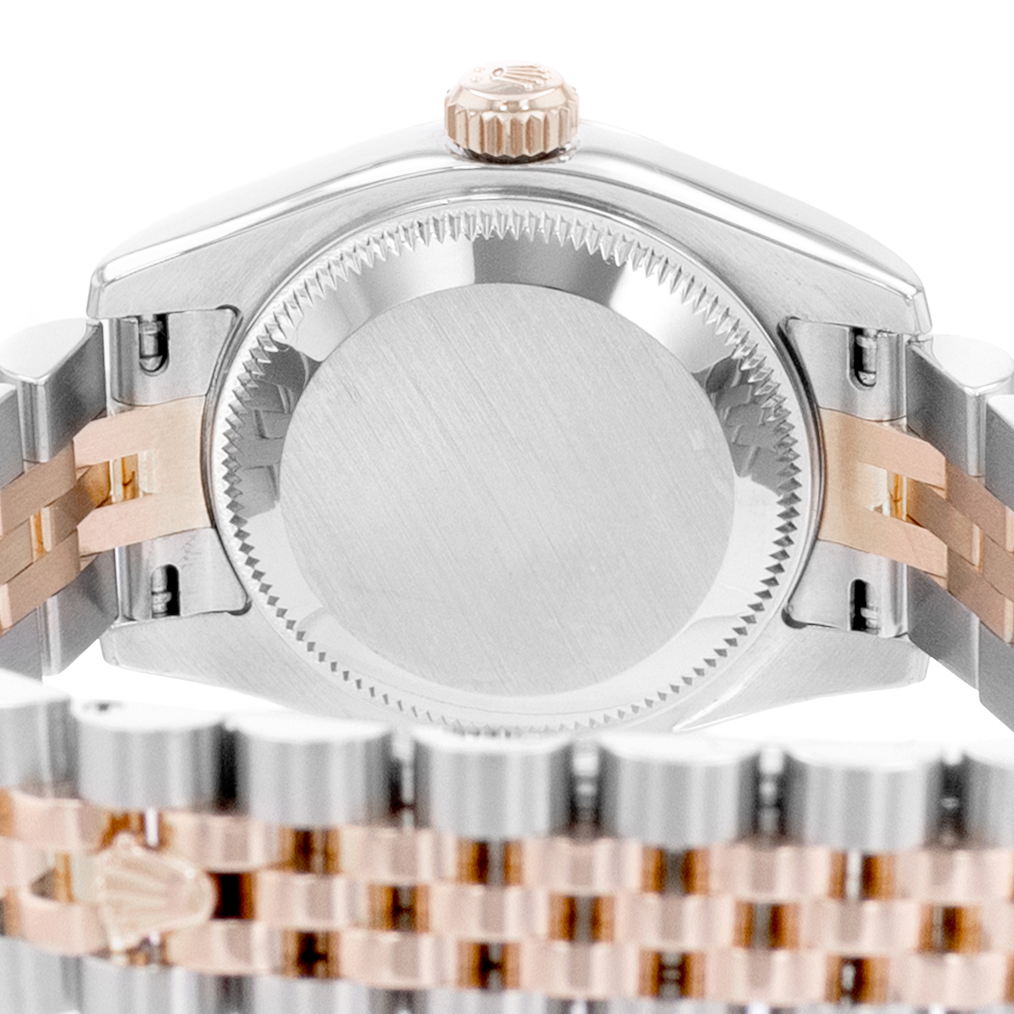 Rolex Datejust 26 179171 Pink Diamond Steel Gold Jubilee Ladies Watch thumbnail 8