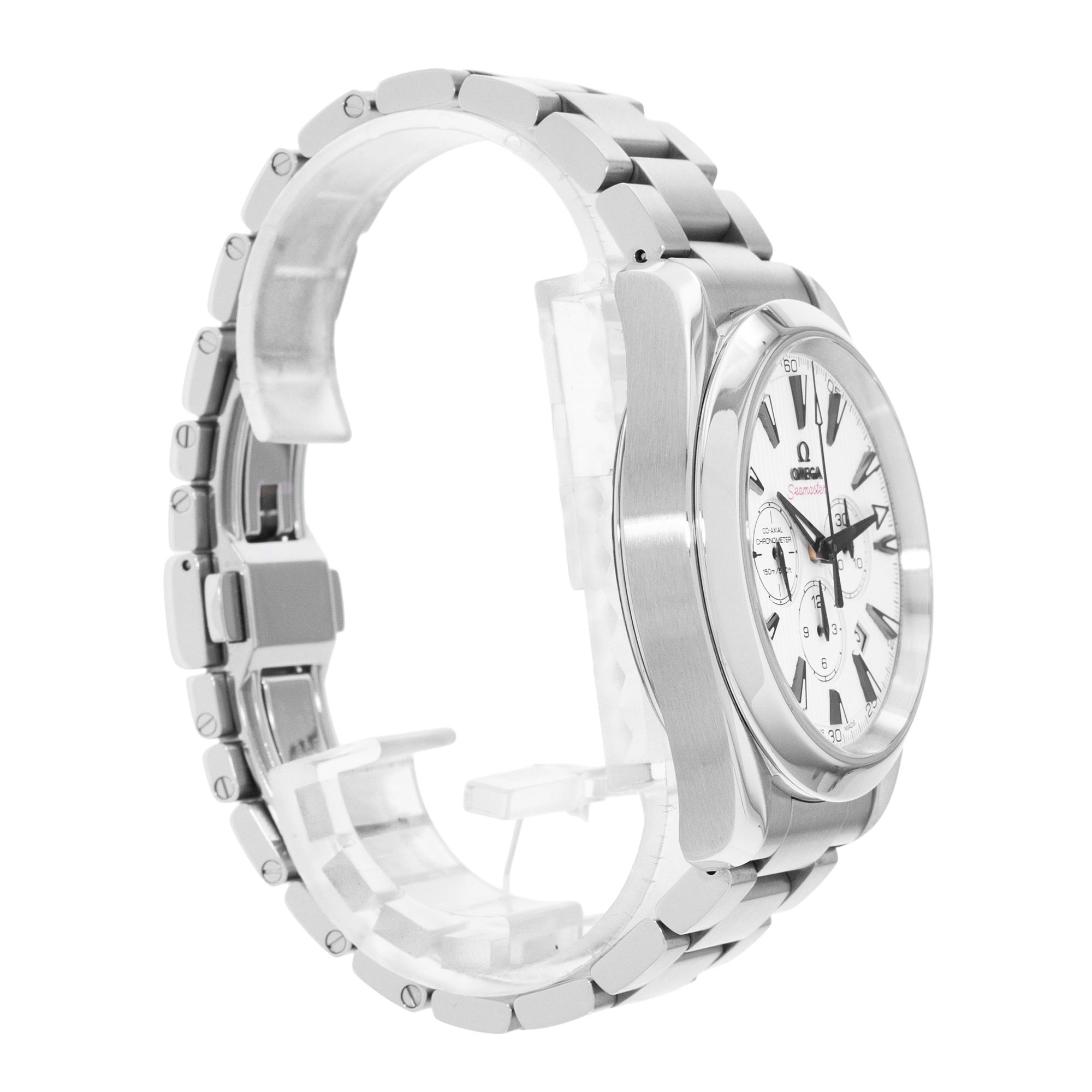 Omega Seamaster Aqua Terra 23110445004001 44mm White Dial Steel Mens Watch Card thumbnail 6