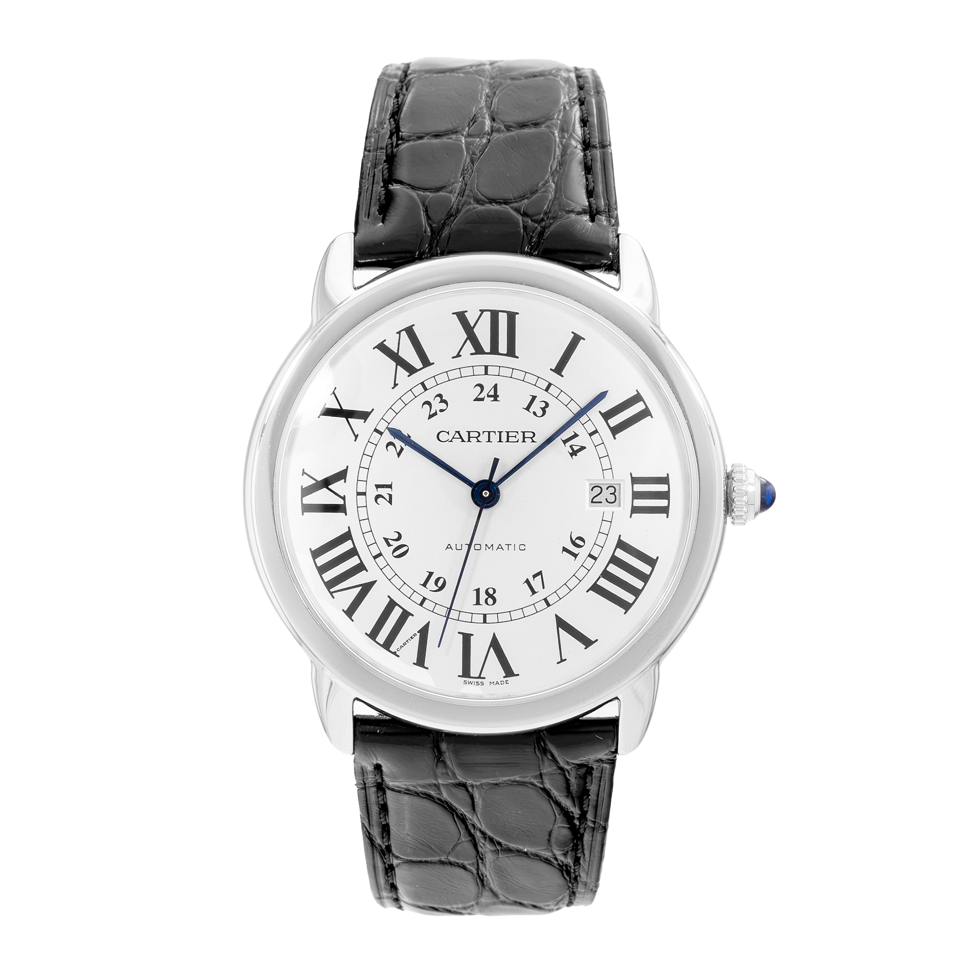 Cartier Ronde Solo de Cartier W6701010 3517 42mm Silver Dial Steel Mens Watch thumbnail 2