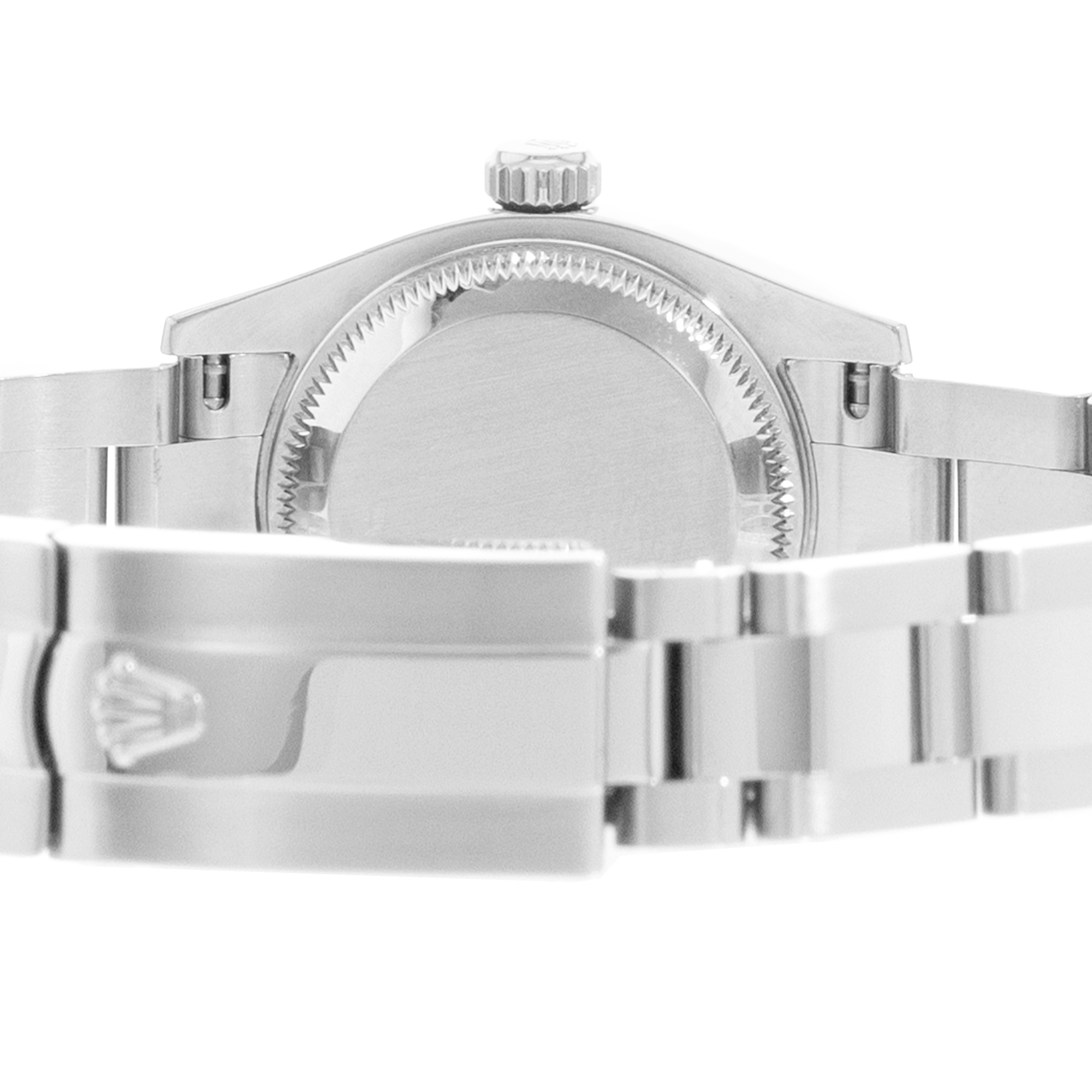 Rolex Oyster Perpetual 26 179160 Salmon Pink Dial Steel Ladies Watch Card thumbnail 9