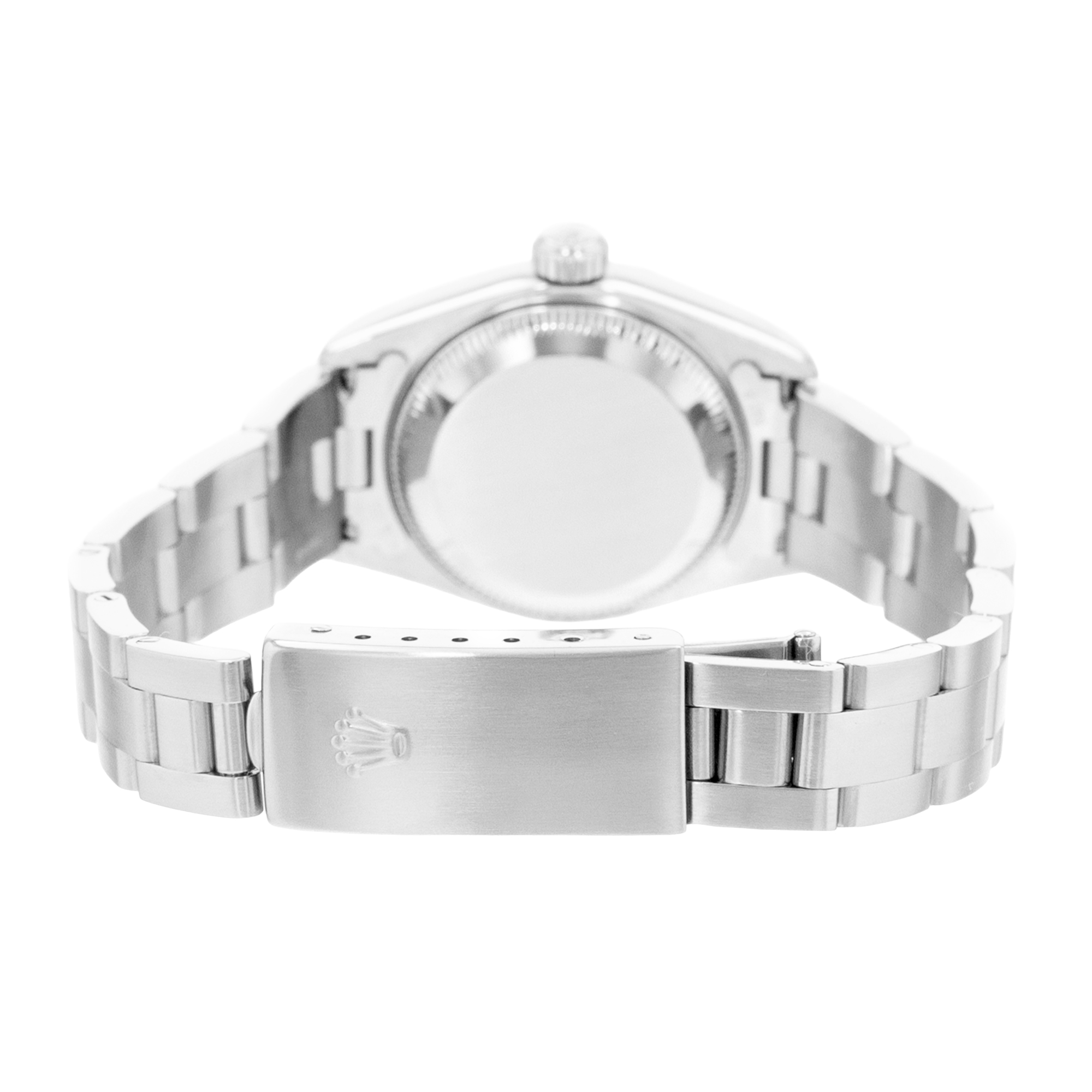 Rolex Oyster Perpetual 26 79160 Black Index Steel Oyster Ladies Watch 2000 thumbnail 7