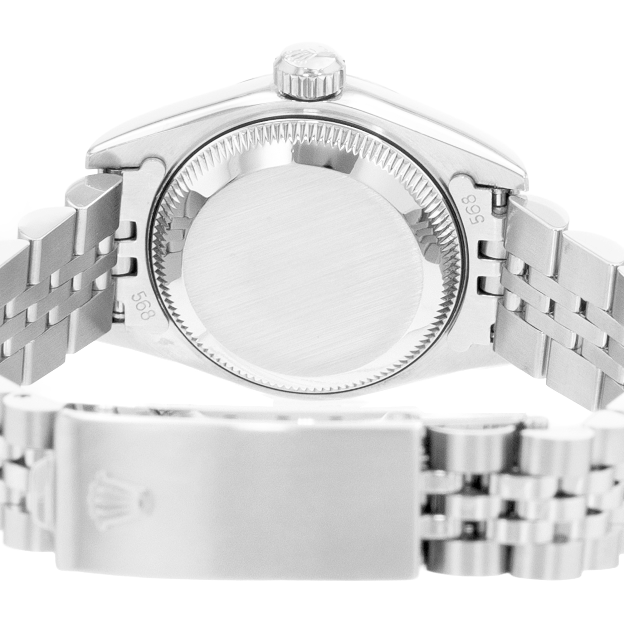 Rolex Datejust 26 69174 Blue Steel Gold Jubilee Ladies Watch 1996 thumbnail 8