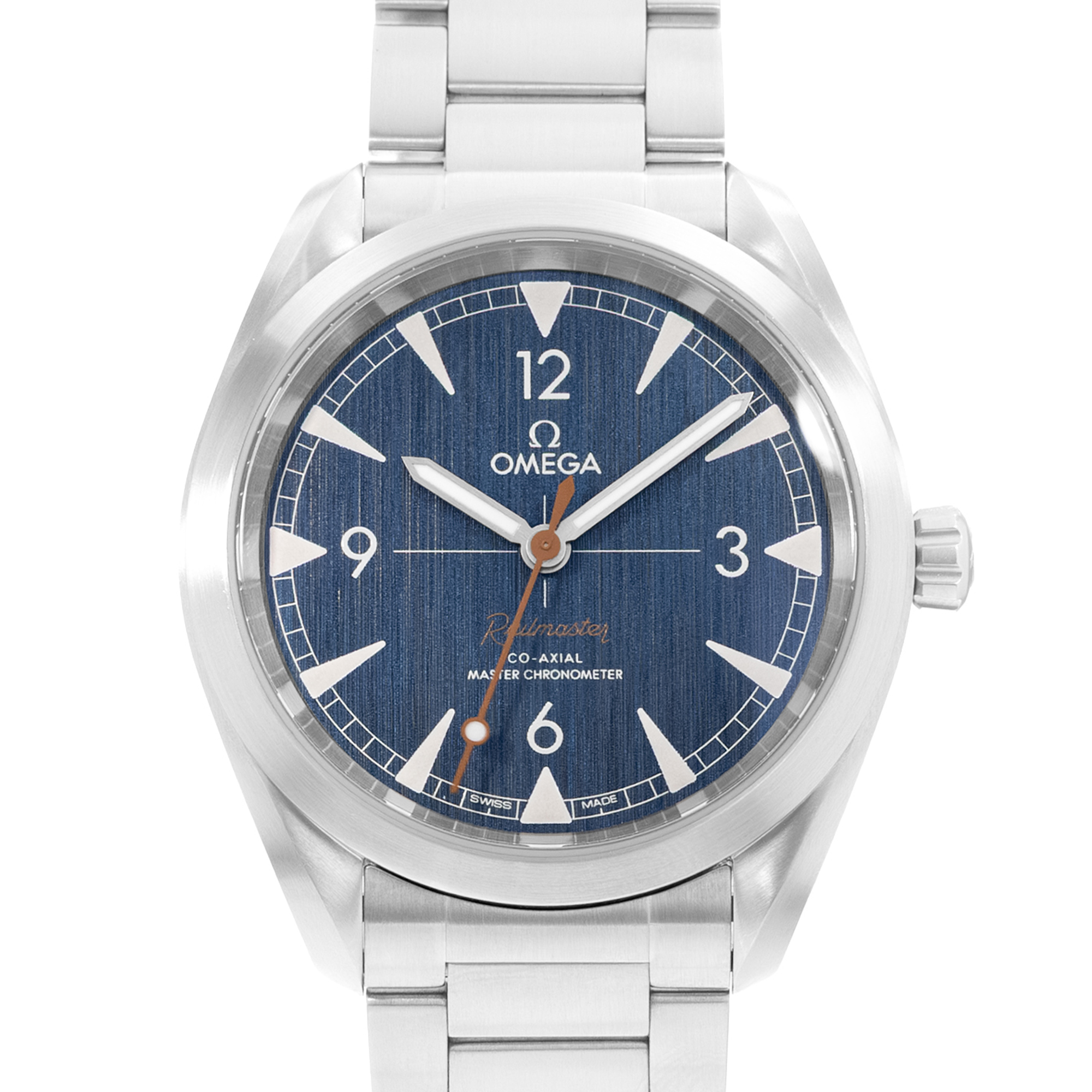 Omega Seamaster Railmaster 220.10.40.20.03.001 40mm Mens Watch Box Papers 2023 thumbnail 1
