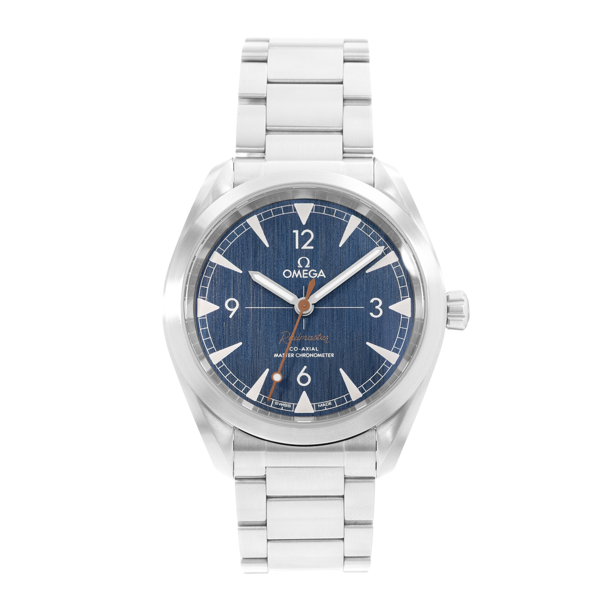 Omega Seamaster Railmaster 220.10.40.20.03.001 40mm Mens Watch Box Papers 2023 thumbnail 2